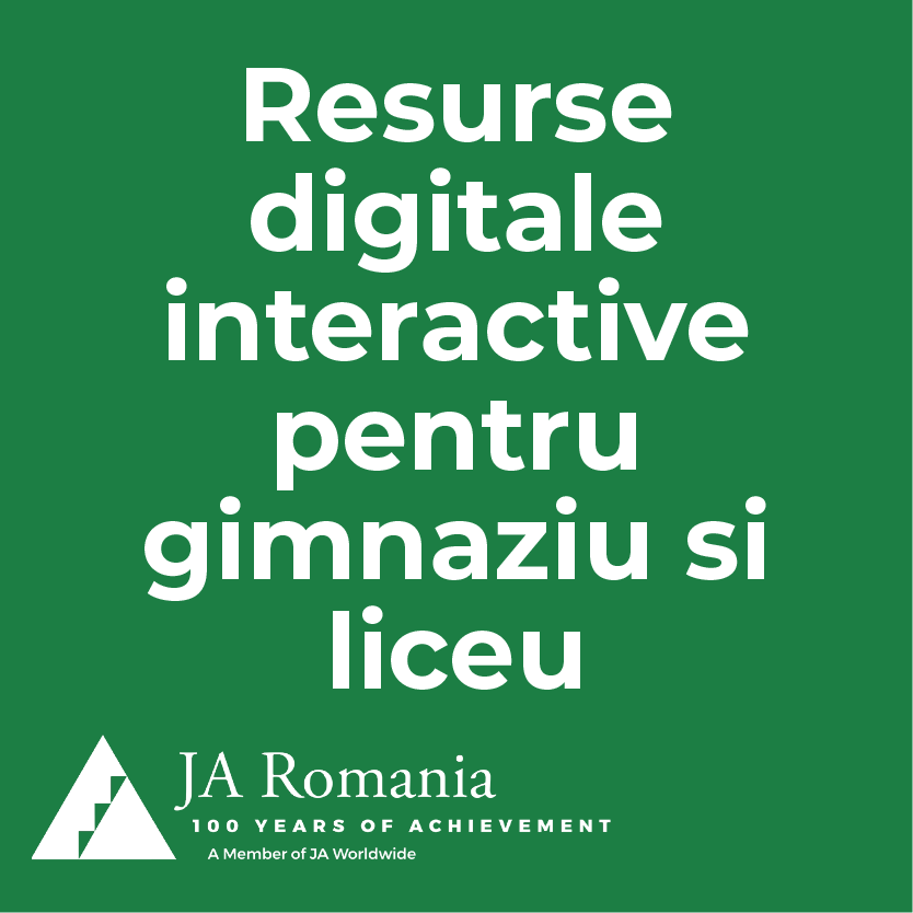 Resurse digitale interactive pentru gimnaziu si liceu