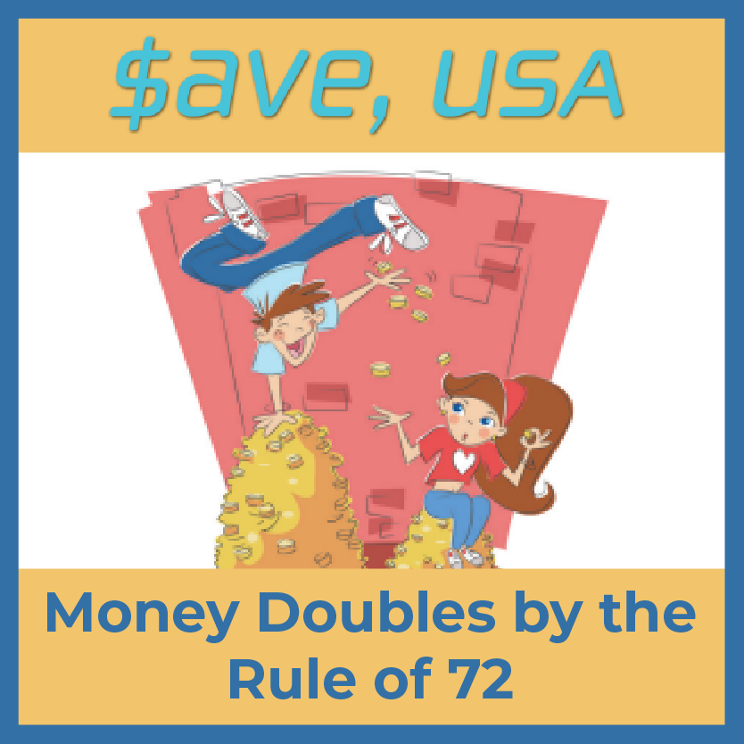 $ave, USA: Money Doubles by the Rule of 72