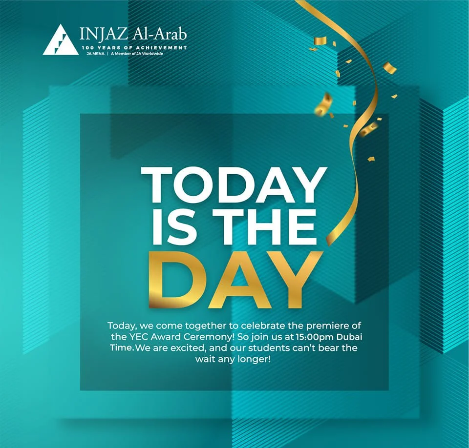 INJAZ Al-Arab Premieres 2021 YEC Award Ceremony