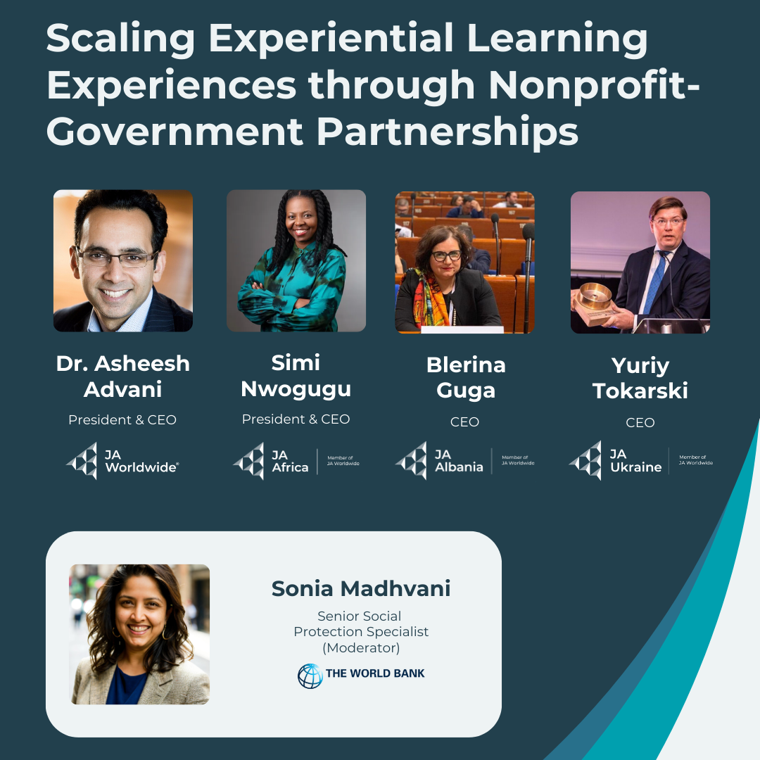 World Bank and JA Leaders to Hold Panel About Nonprofit–Government Partnerships