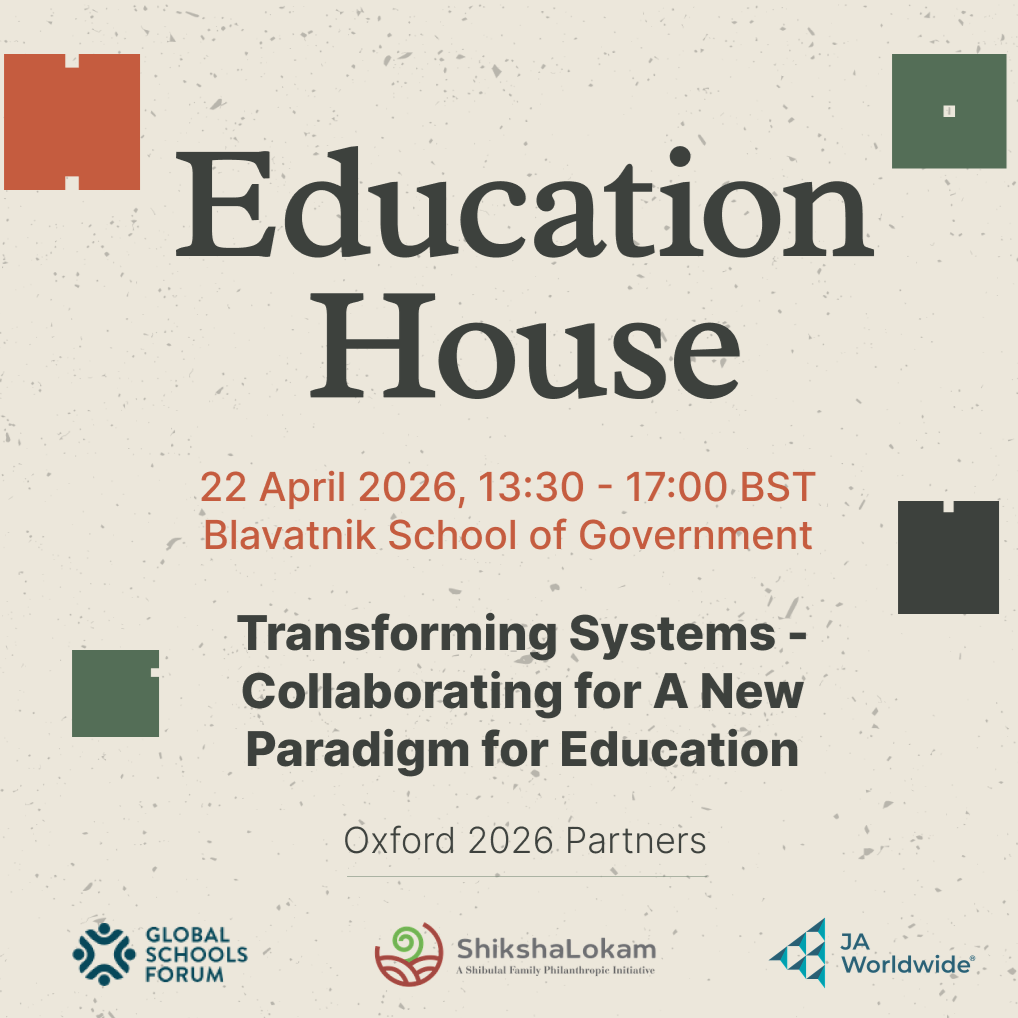 JA at the Skoll World Forum 2026 and Hosting Education House Oxford