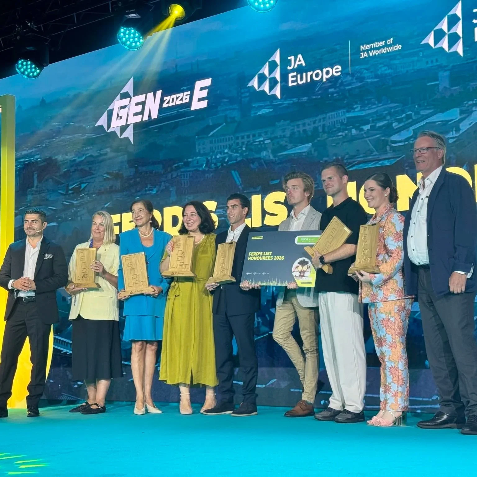 JA Europe Celebrates FERD’s List Honorees at Gen-E 2026