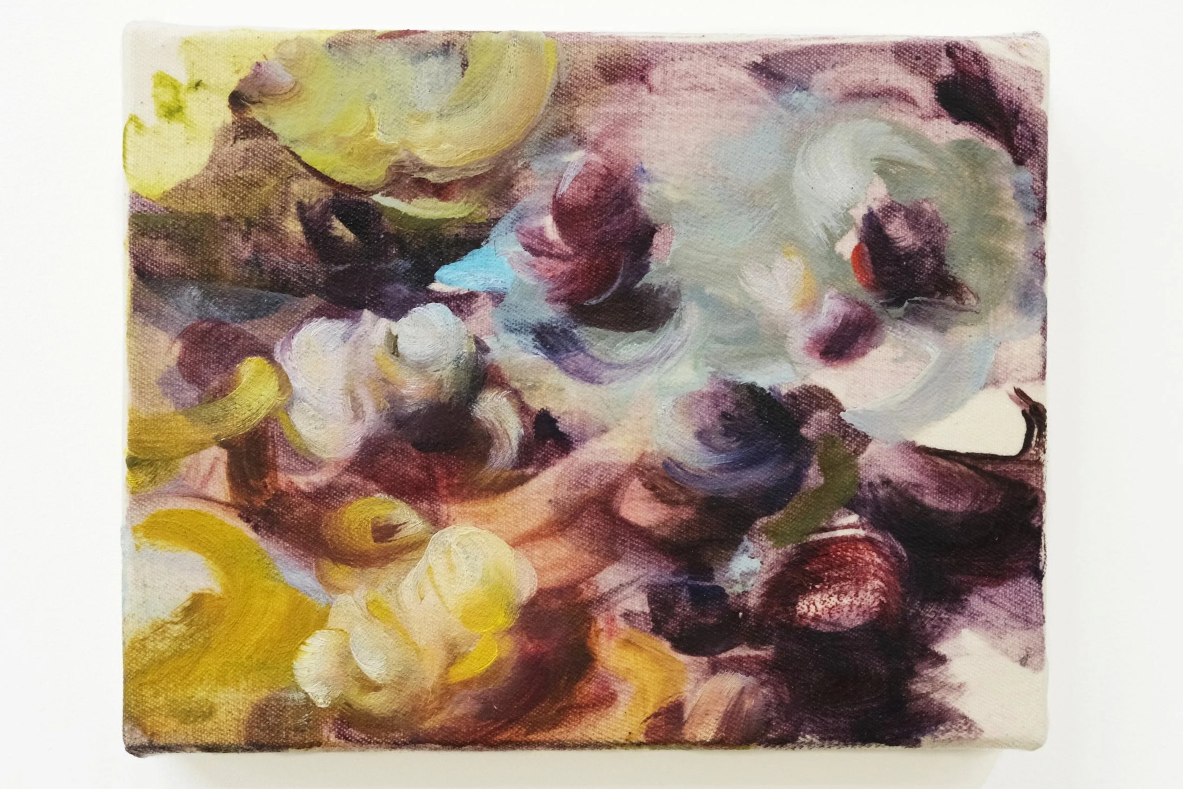 Sans titre, 2026, huile sur toile, 14 x 18 cm