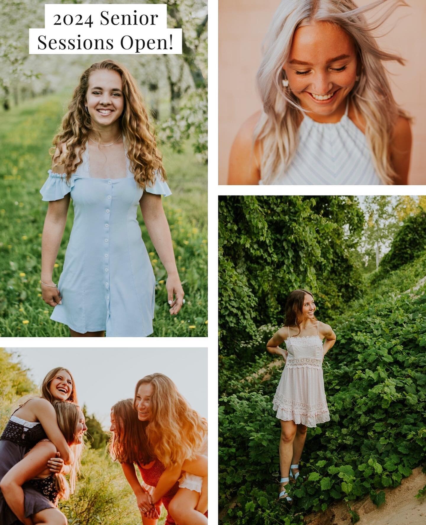 Calling all 2024 high school seniors in the Traverse City area! It&rsquo;s grad photo season!! I will be in Traverse City from May 8 - May 25. Take advantage of the blossoms in season and book a May session with me now via the contact page on my webs