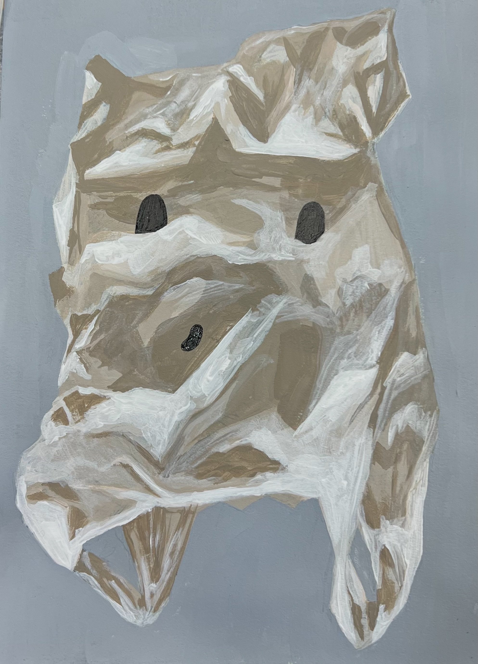 Booo You Ever Feel Like a Plastic Bag | Ana Vissicchio