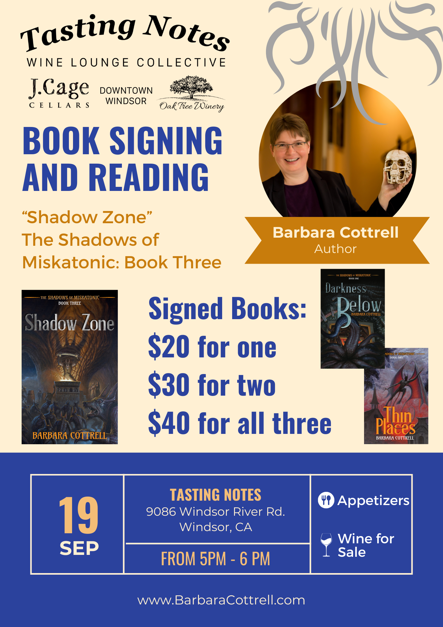 Shadow Zone: Book Launch Party