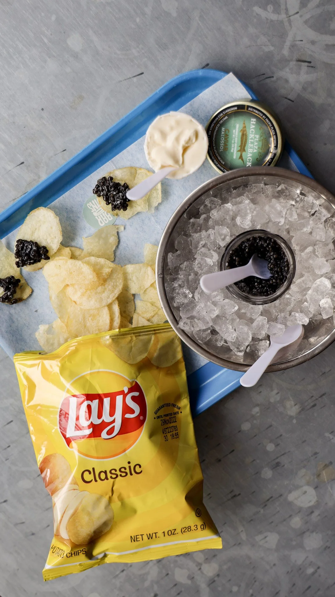 Champagne + Caviar To-Go Bundle