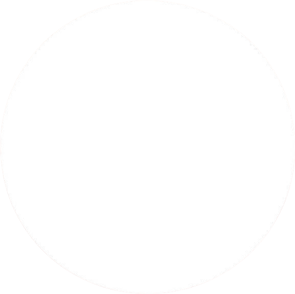 Geometric drawing of an outline square with sections divided by vertical, horizontal, and circle lines.