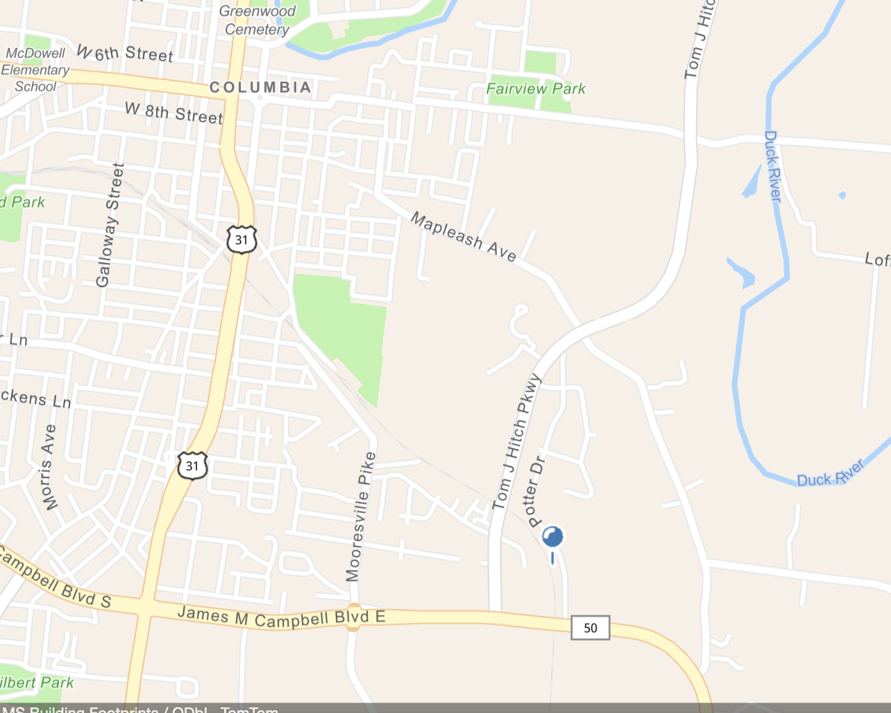 0 Potter Drive, Columbia, TN 38401