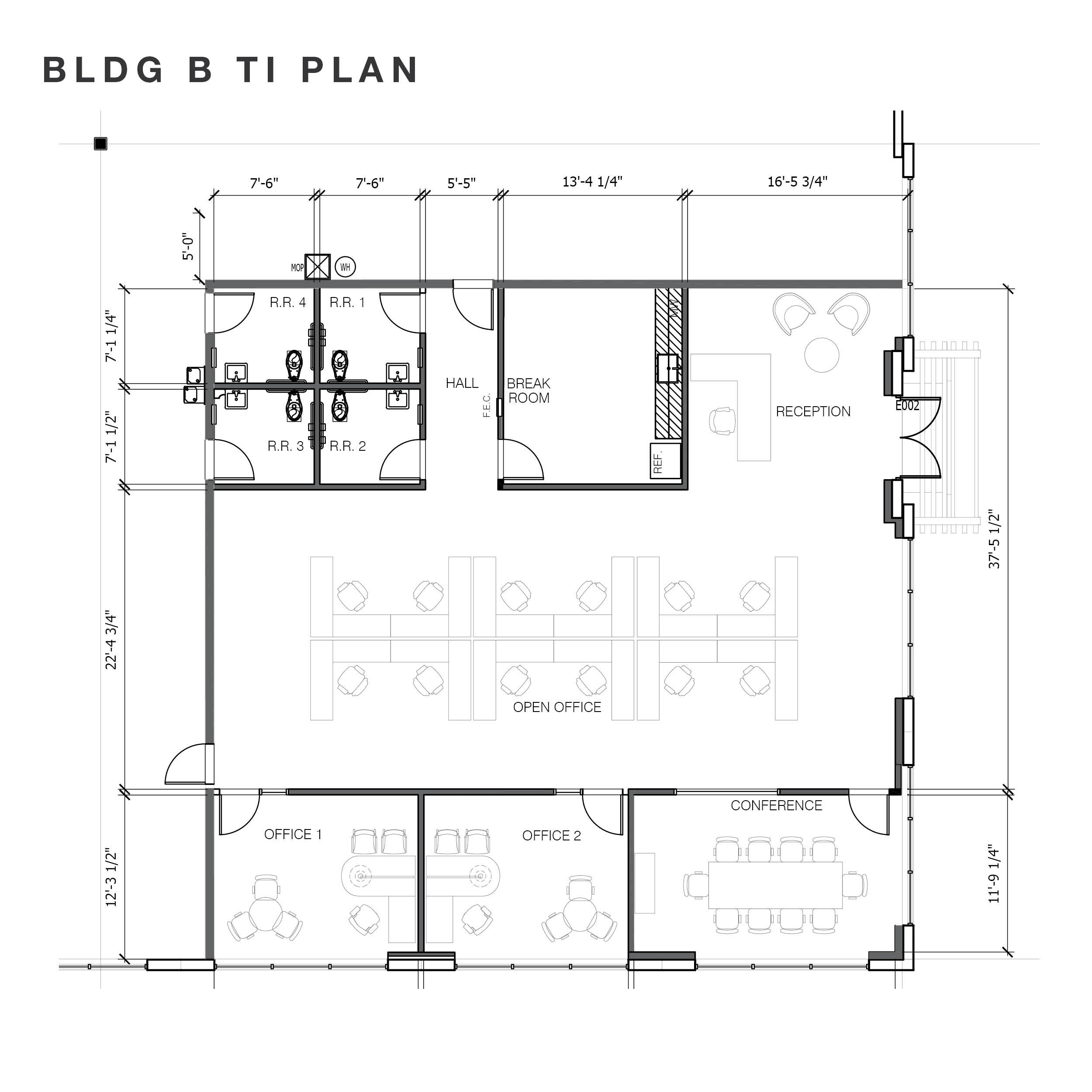 Building B TI Plan