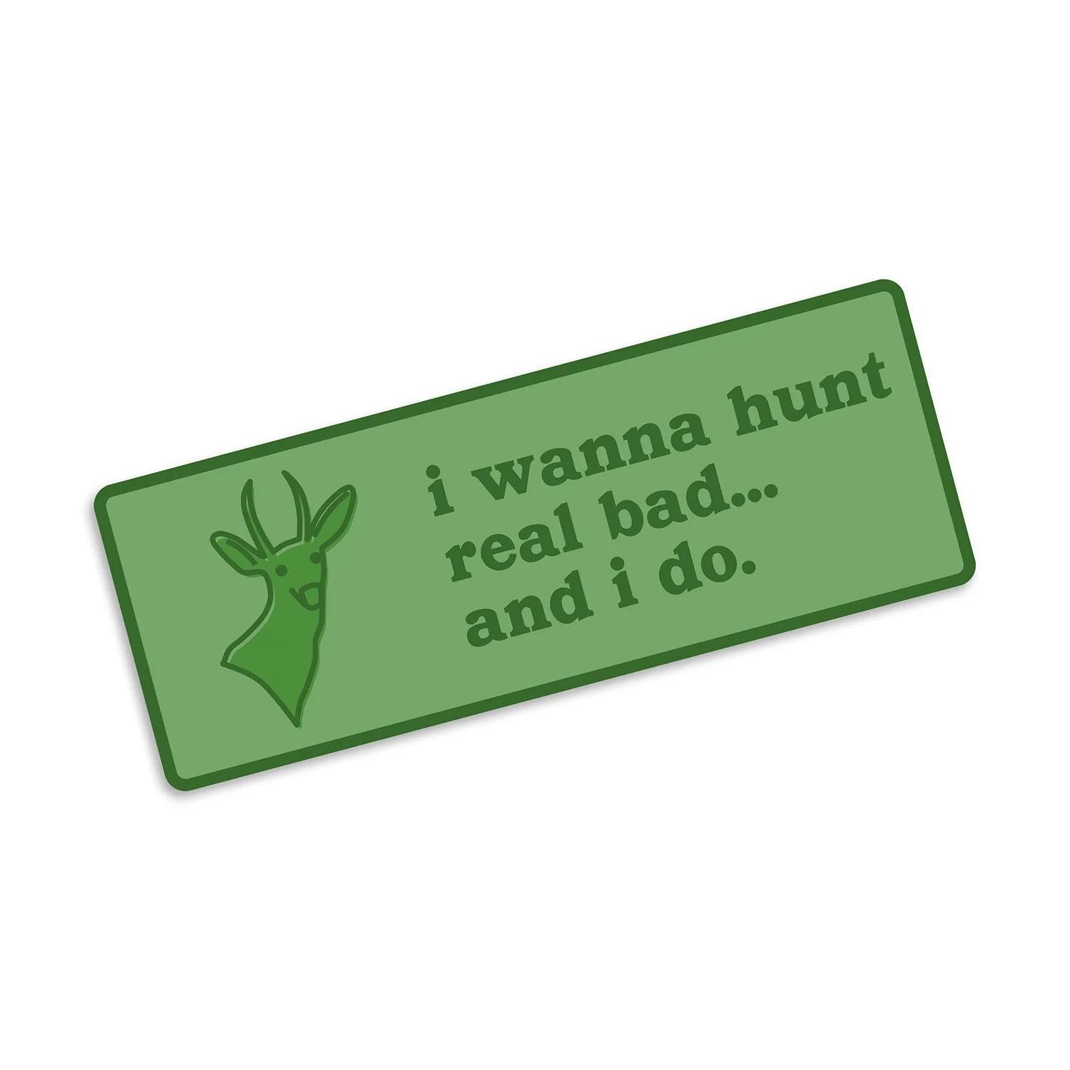 BAD DEER STICKER