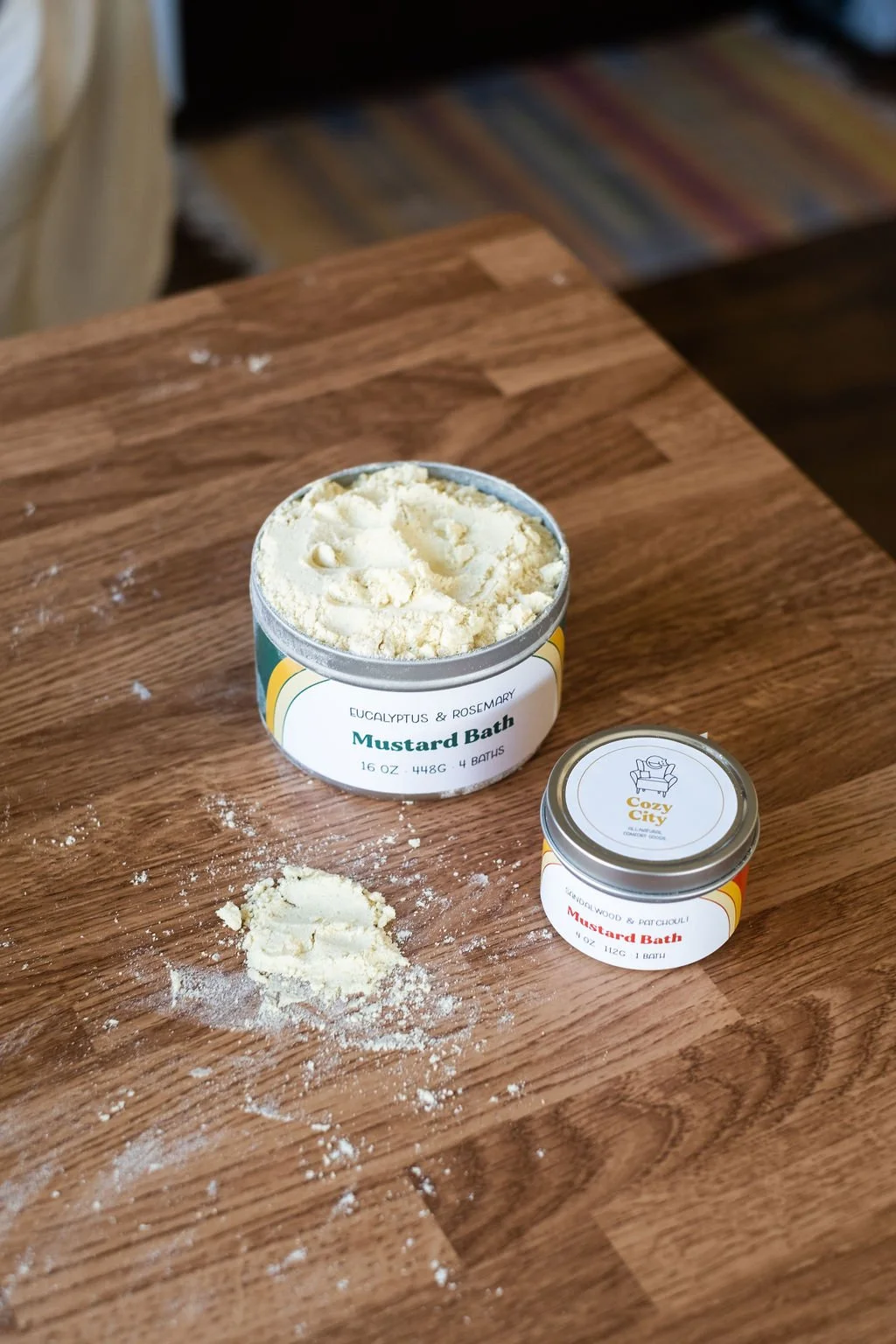 Mustard Bath Powder — Cozy City PDX