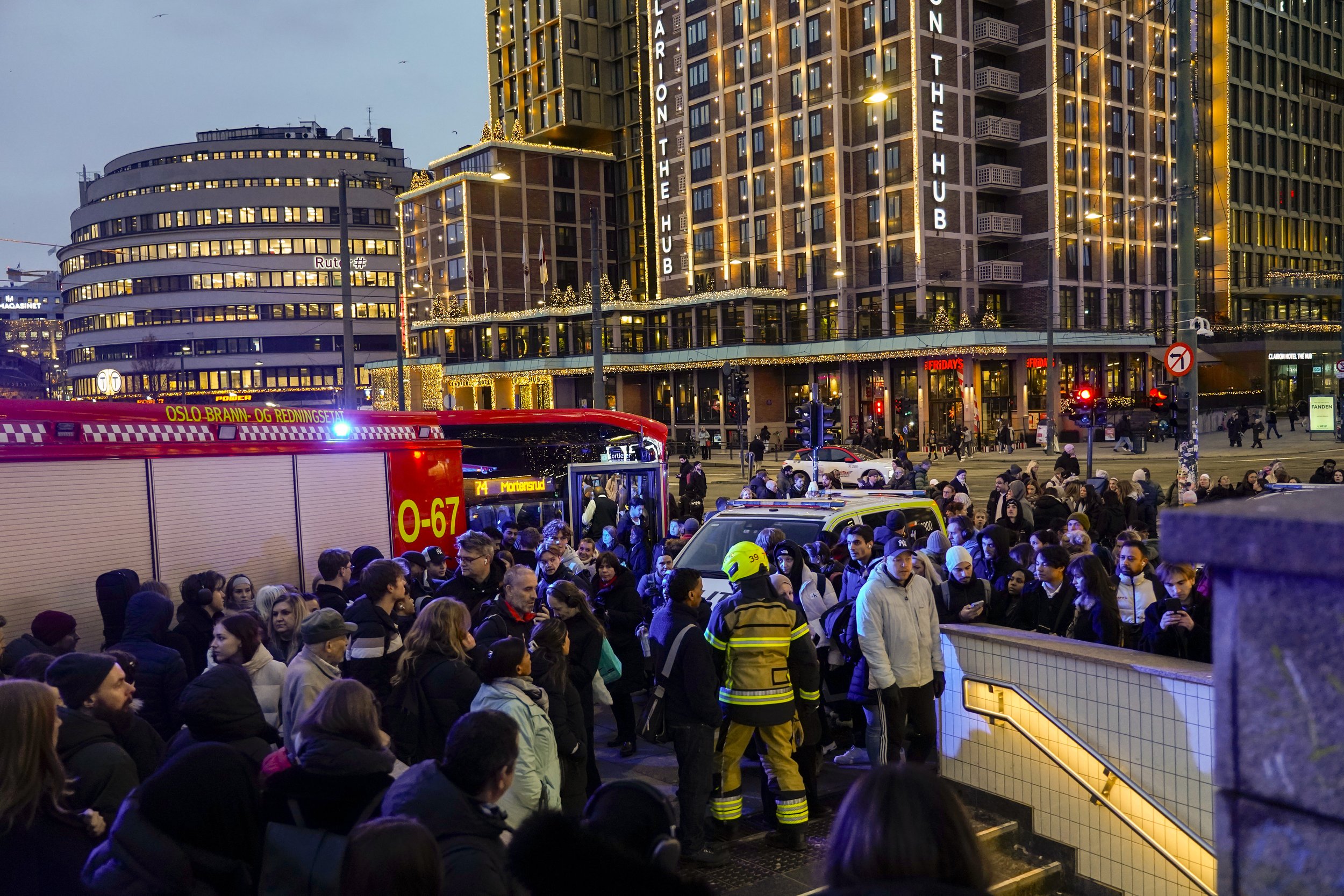 A suicide attempt disrupts public transport at Oslo Central Station