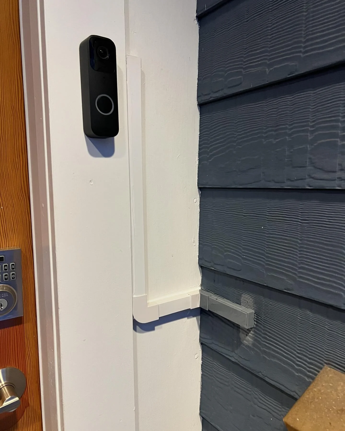 Quick doorbell install.