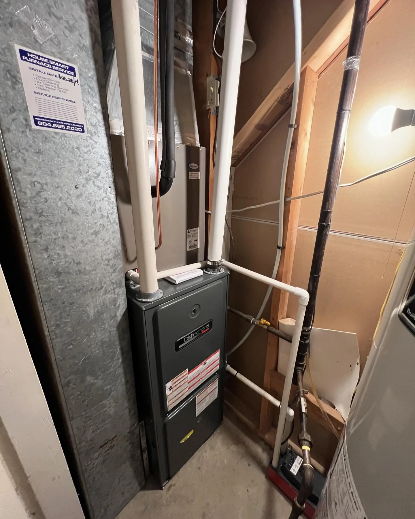 Did you know you can add an AC coil on top of an existing furnace and cool your whole house?