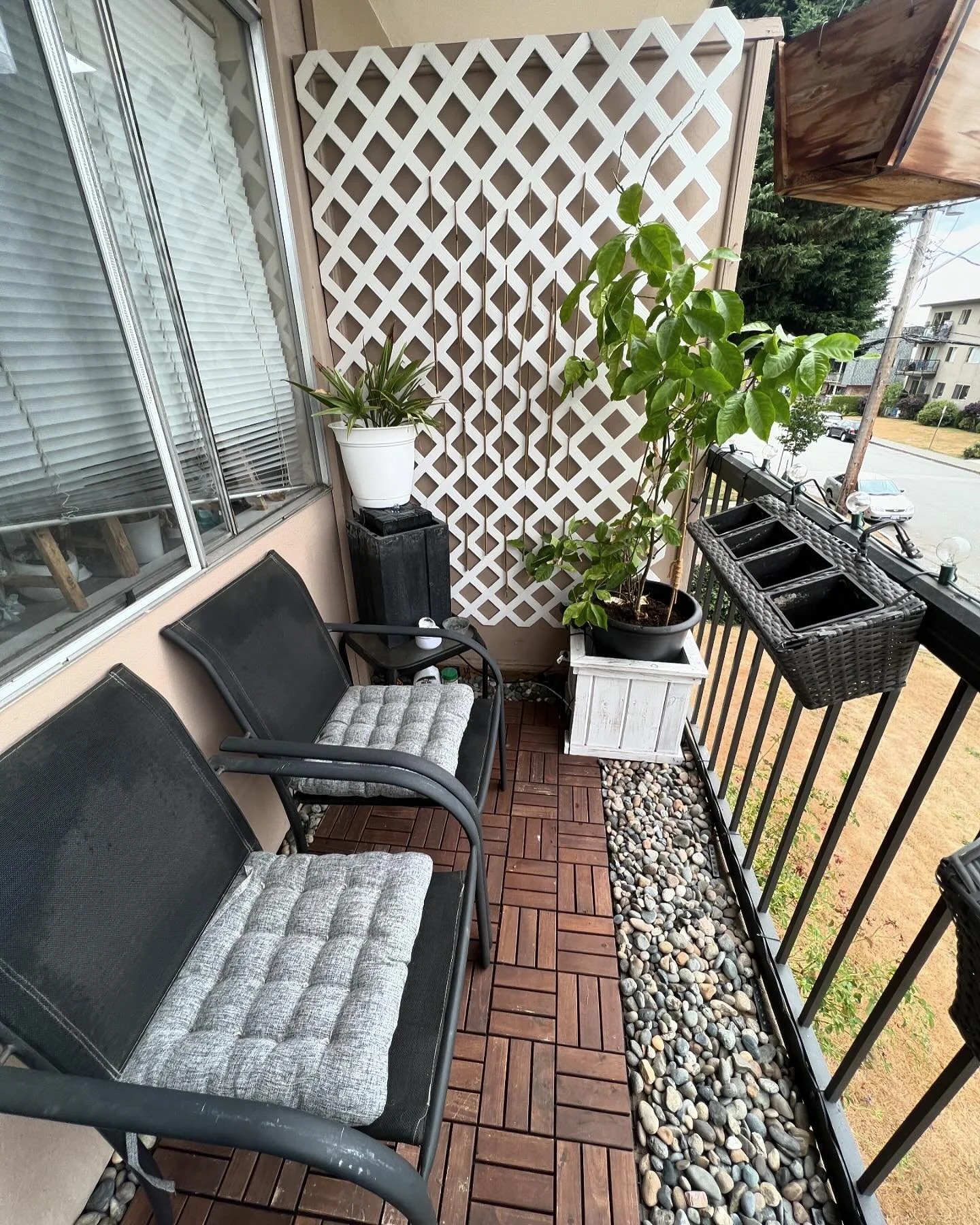 Deck tiles are a great way to improve the look of any balcony.