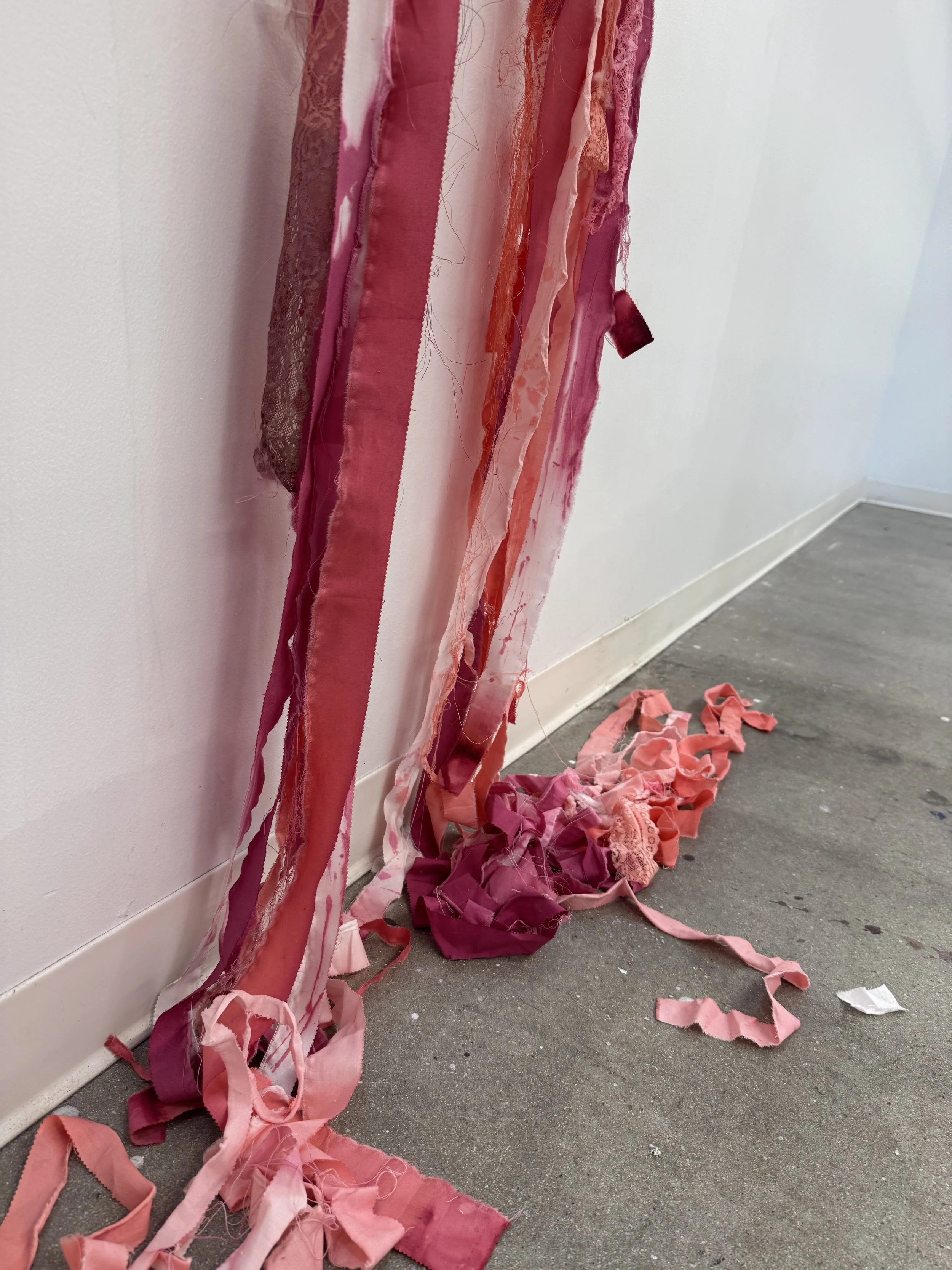 Cicatrix Detail | 2025 | Aluminum, cotton, lace