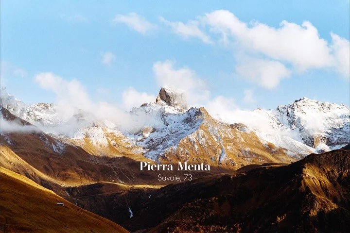 I took the winding backroads between Haute-Savoie and Savoie, chasing the colours of autumn and a memory from nearly ten years ago. I still remembered the view on La Pierra Menta rising above Lac de Roselend. 
Back then I didn’t have the right
