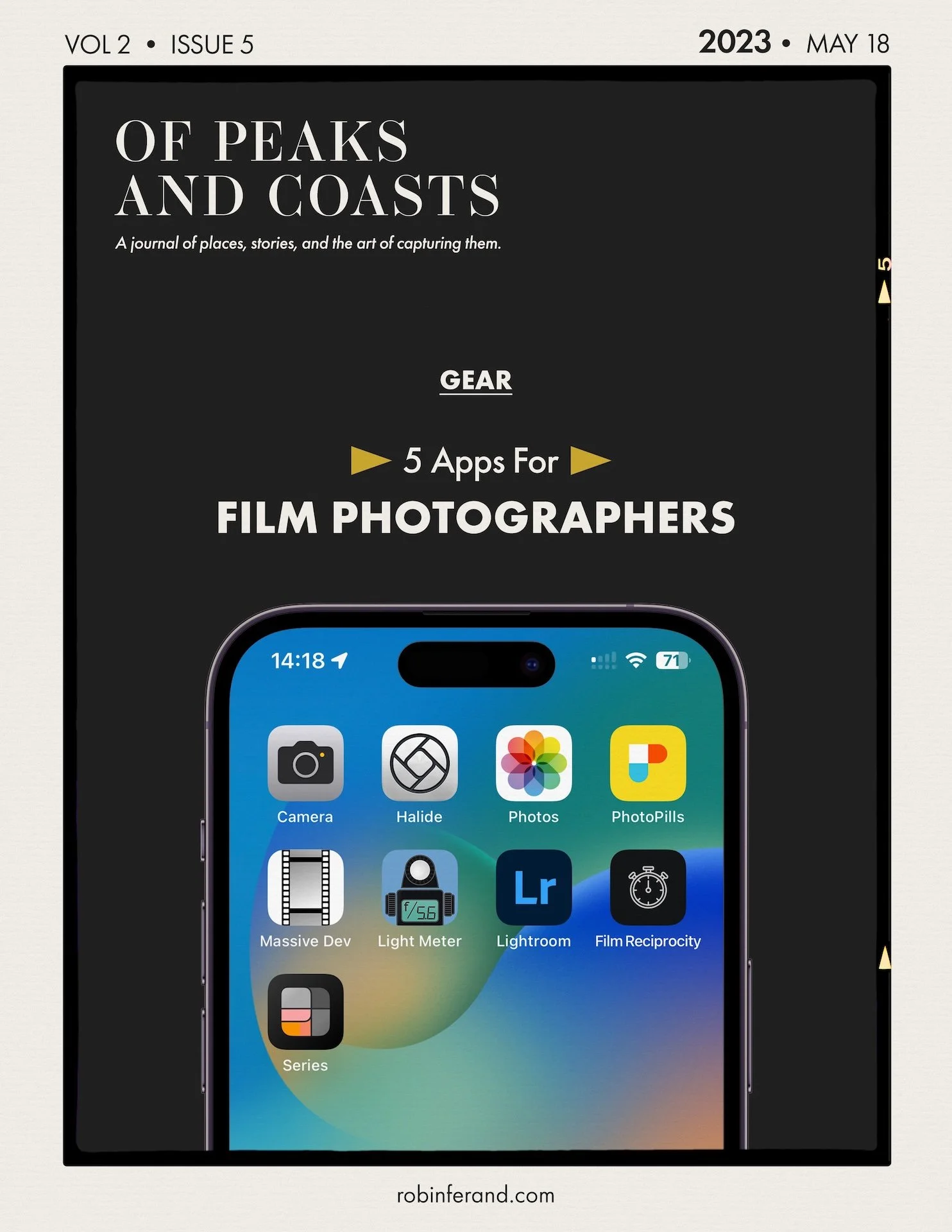 5 Apps for Film Photographers