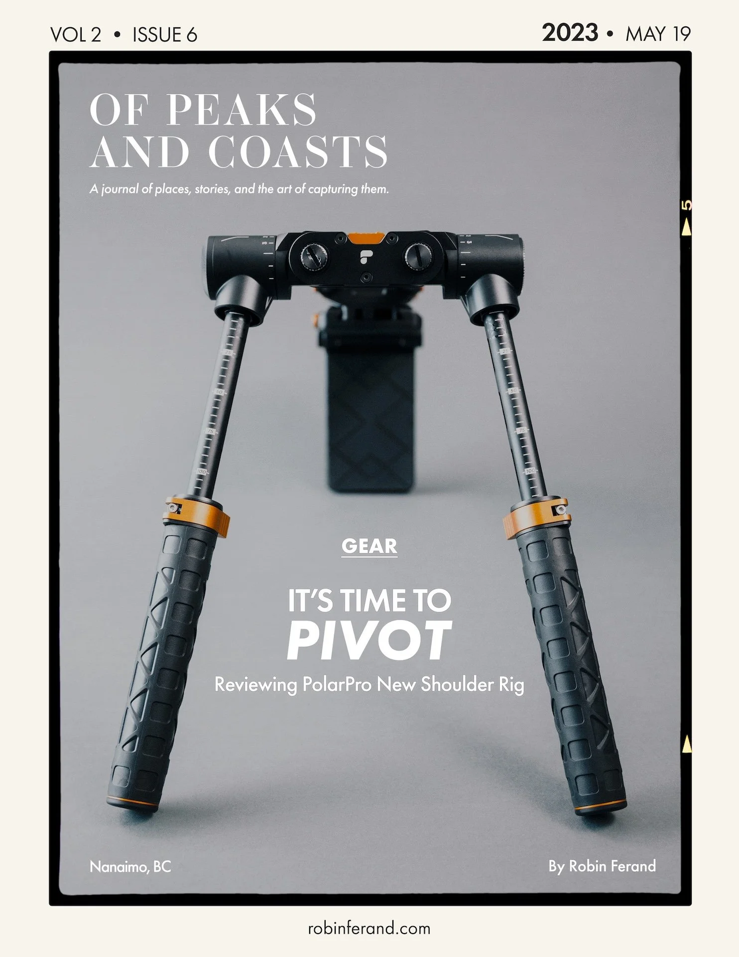 It’s Time to PIVOT - Polar Pro Shoulder Rig Review