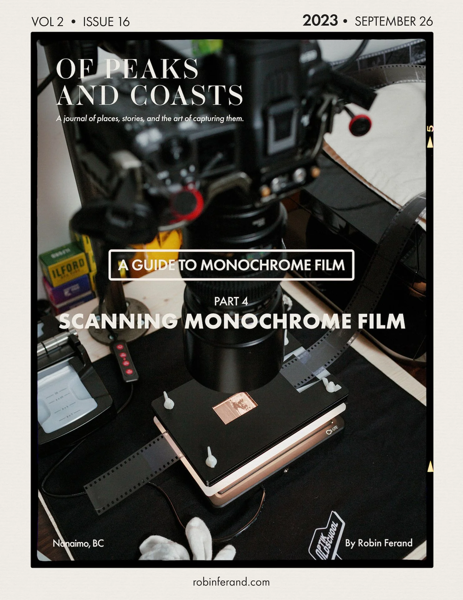 How I Scan my Film Negatives + My Scanning Setup