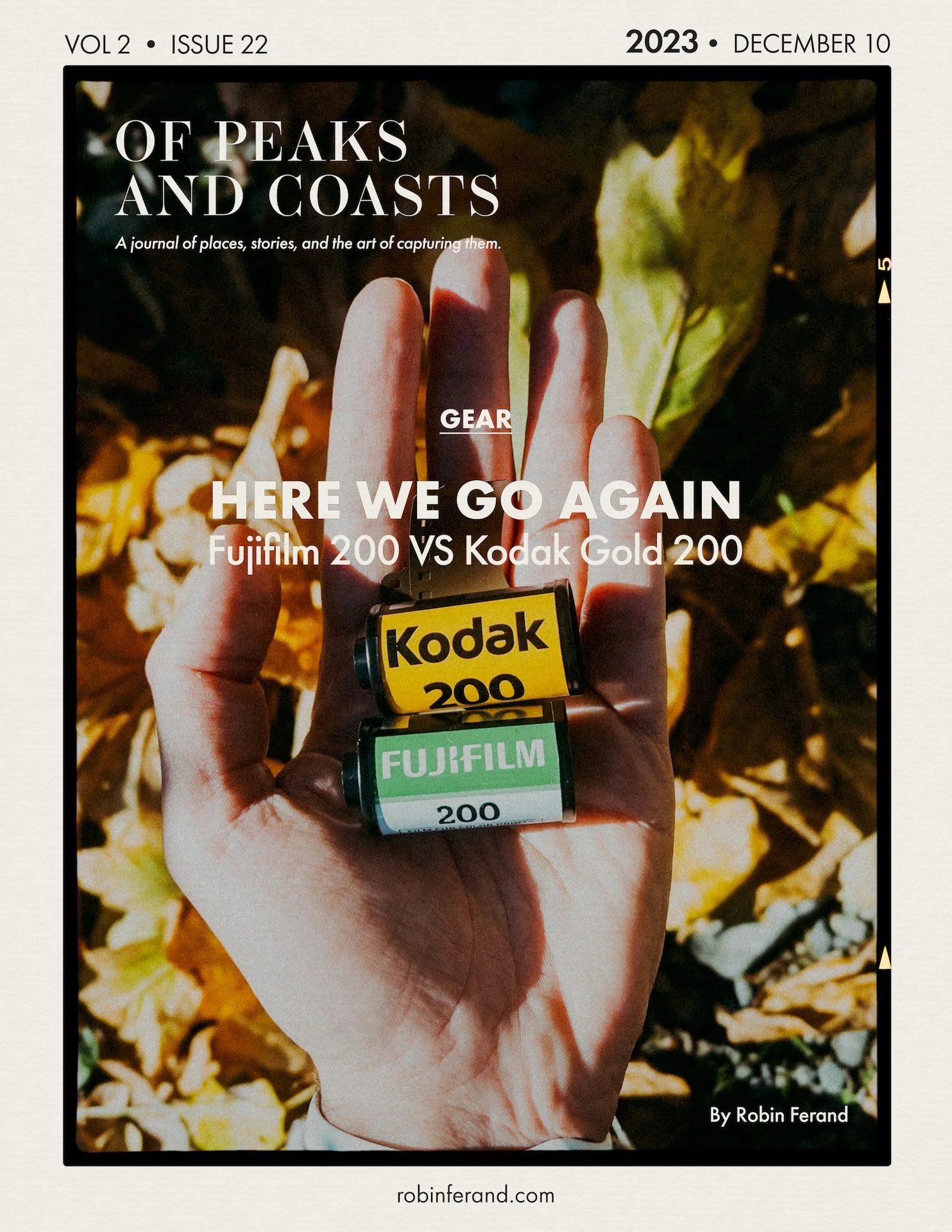 Here we go again: Fuji 200 vs Kodak Gold 200