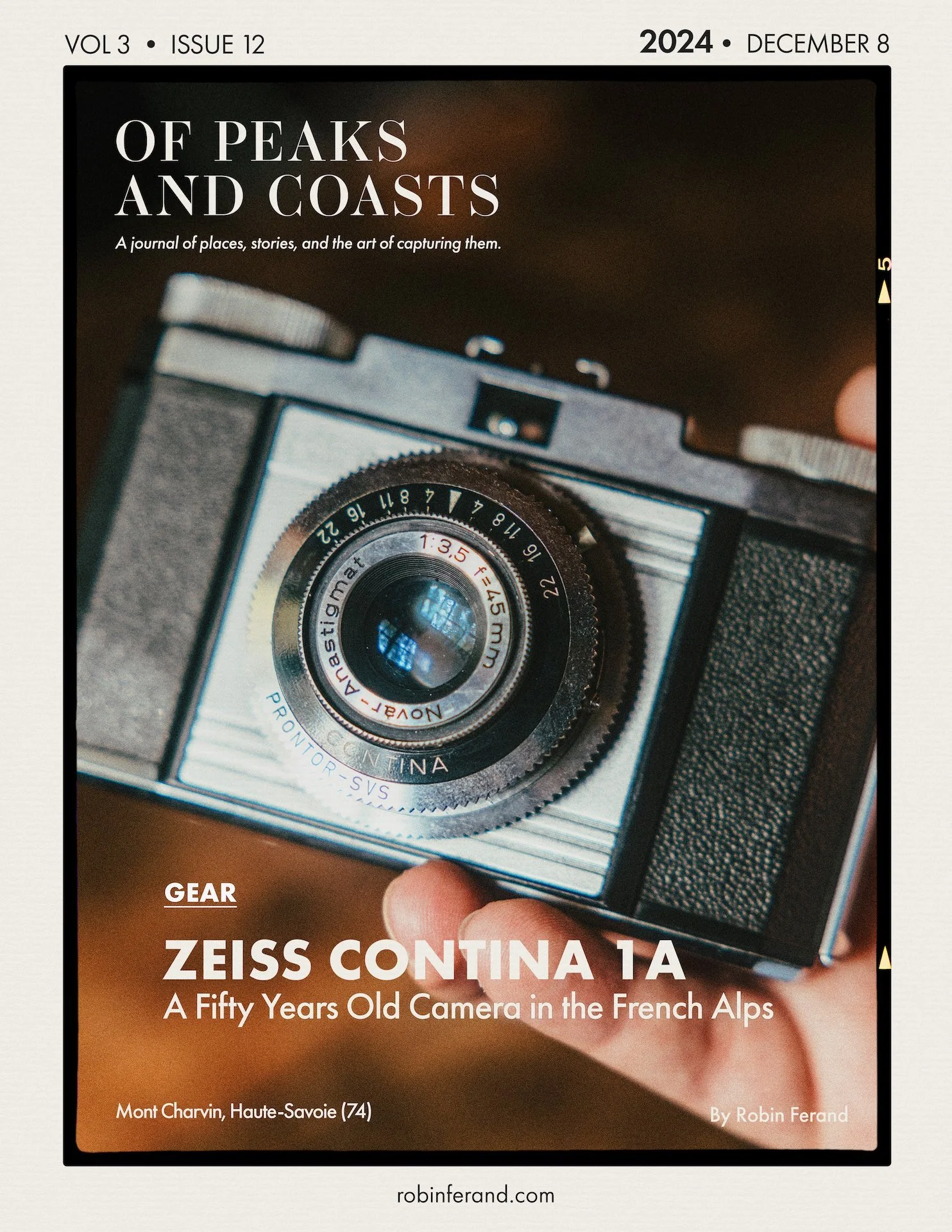 A Fifty Years Old Camera in the French Alps