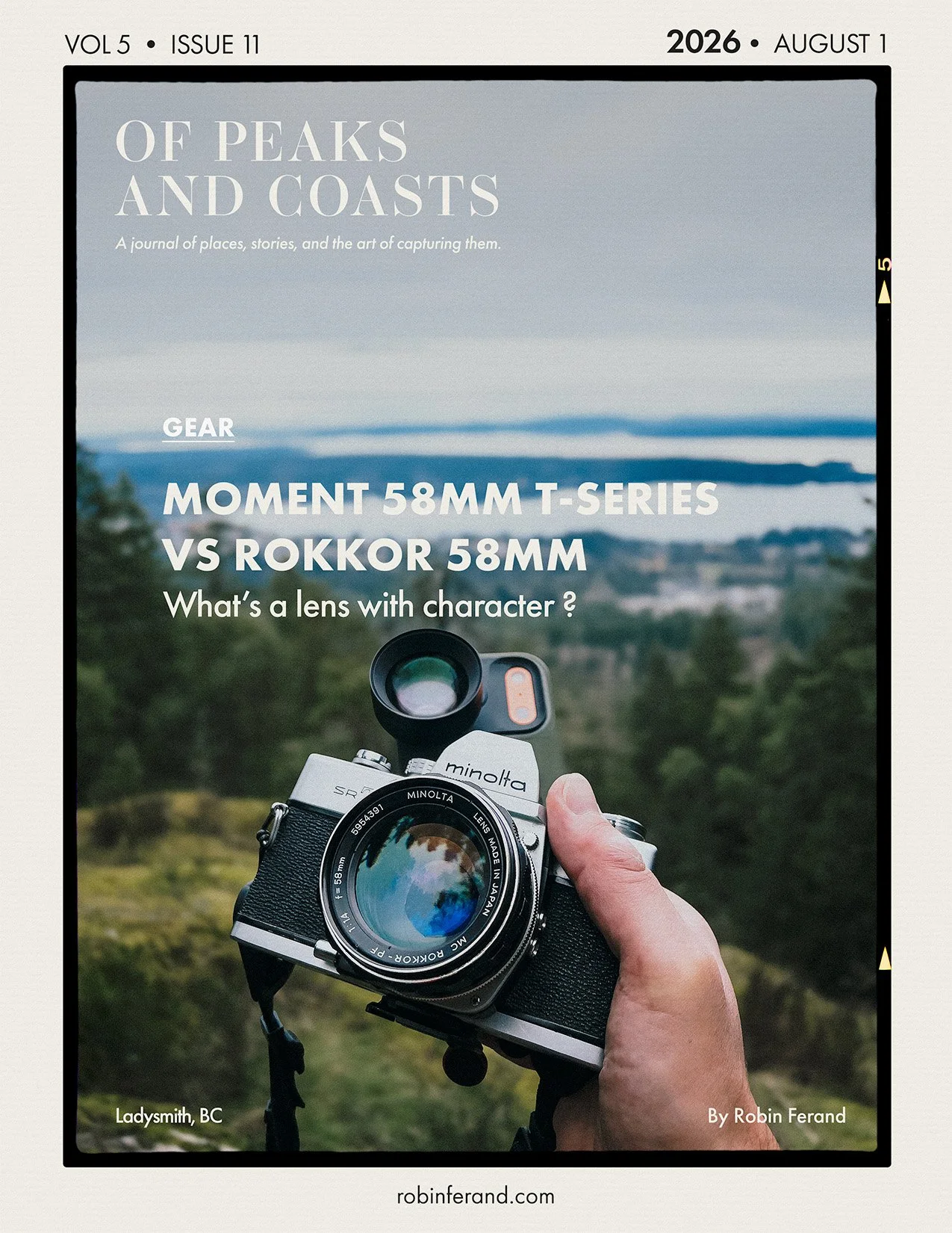 Is the Moment 58mm Really 58mm? iPhone 17 Pro vs Rokkor 58mm