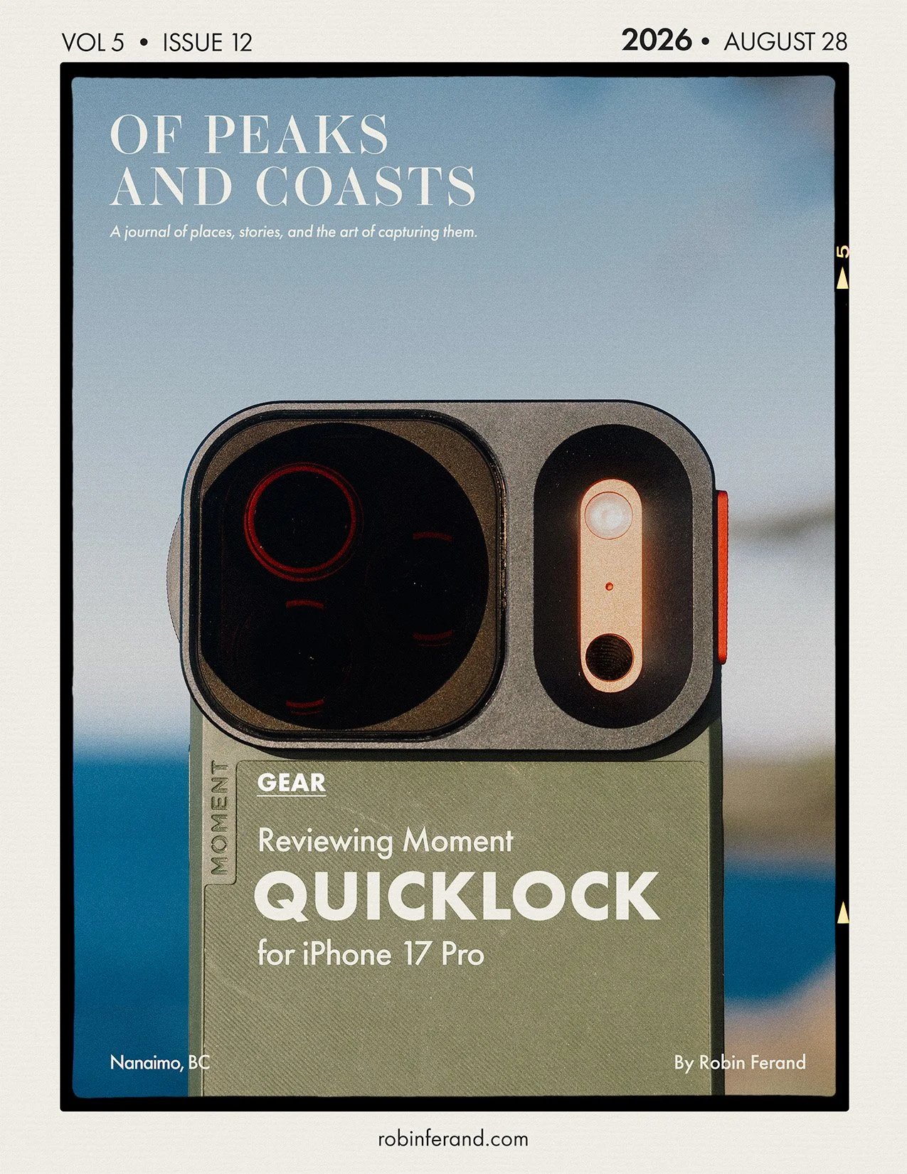 Moment QuickLock Filters Review for iPhone 17 Pro