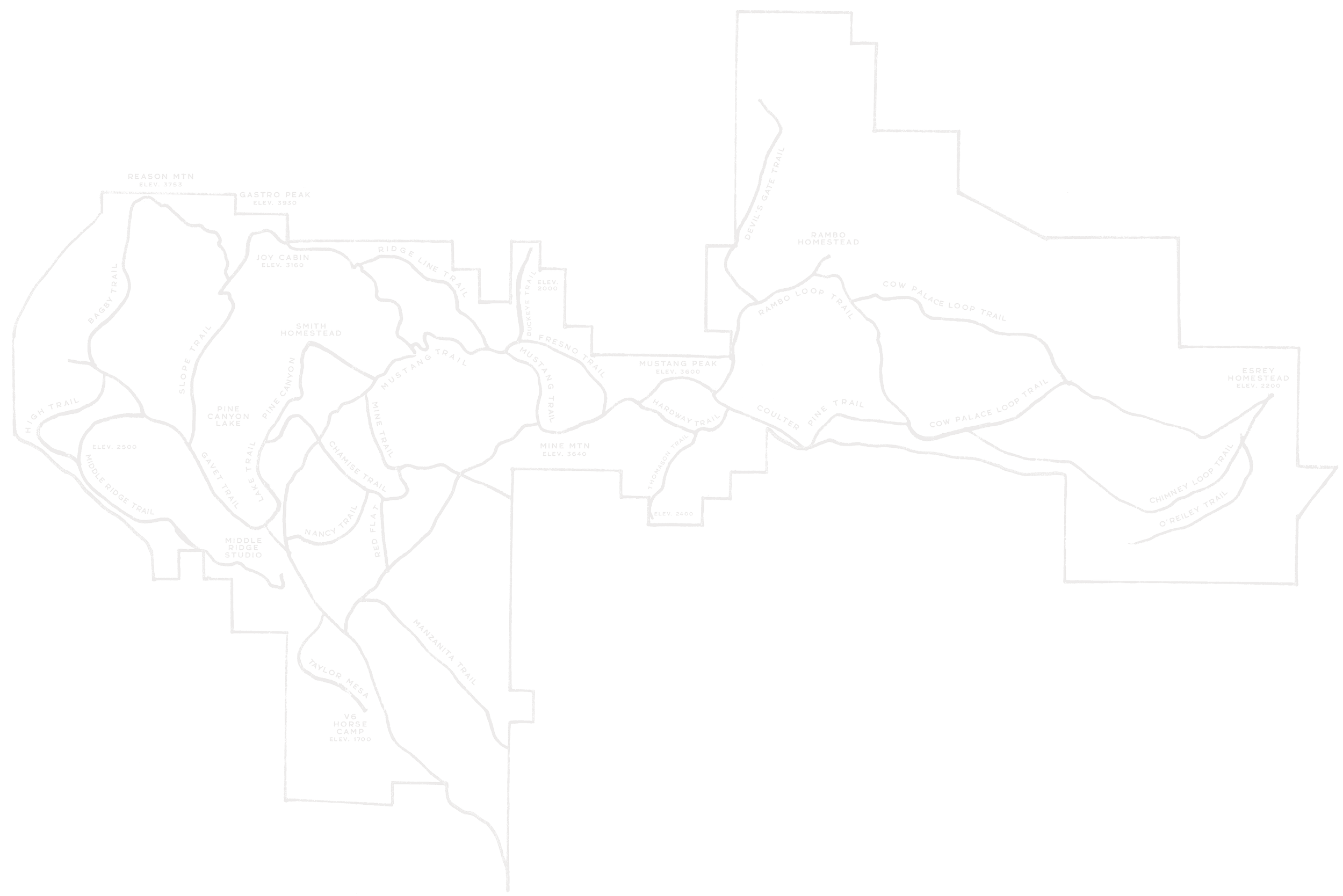 Visintainer Ranch Map About the V6 Ranch — V6 Ranch - Authentic California Ranch Experiences