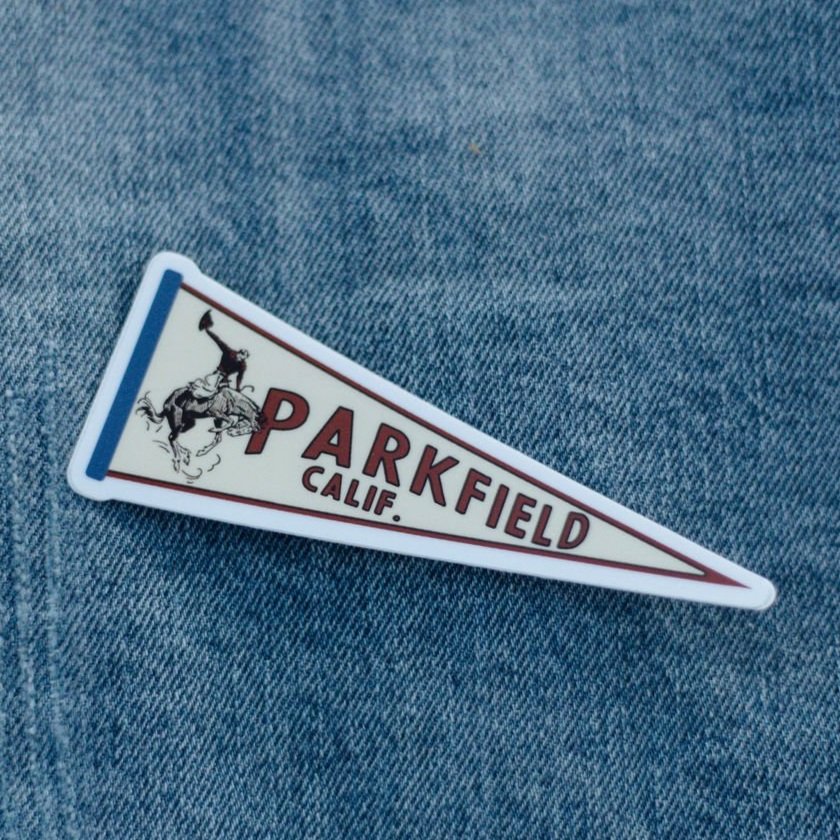 Parkfield Pennant Sticker & Manget