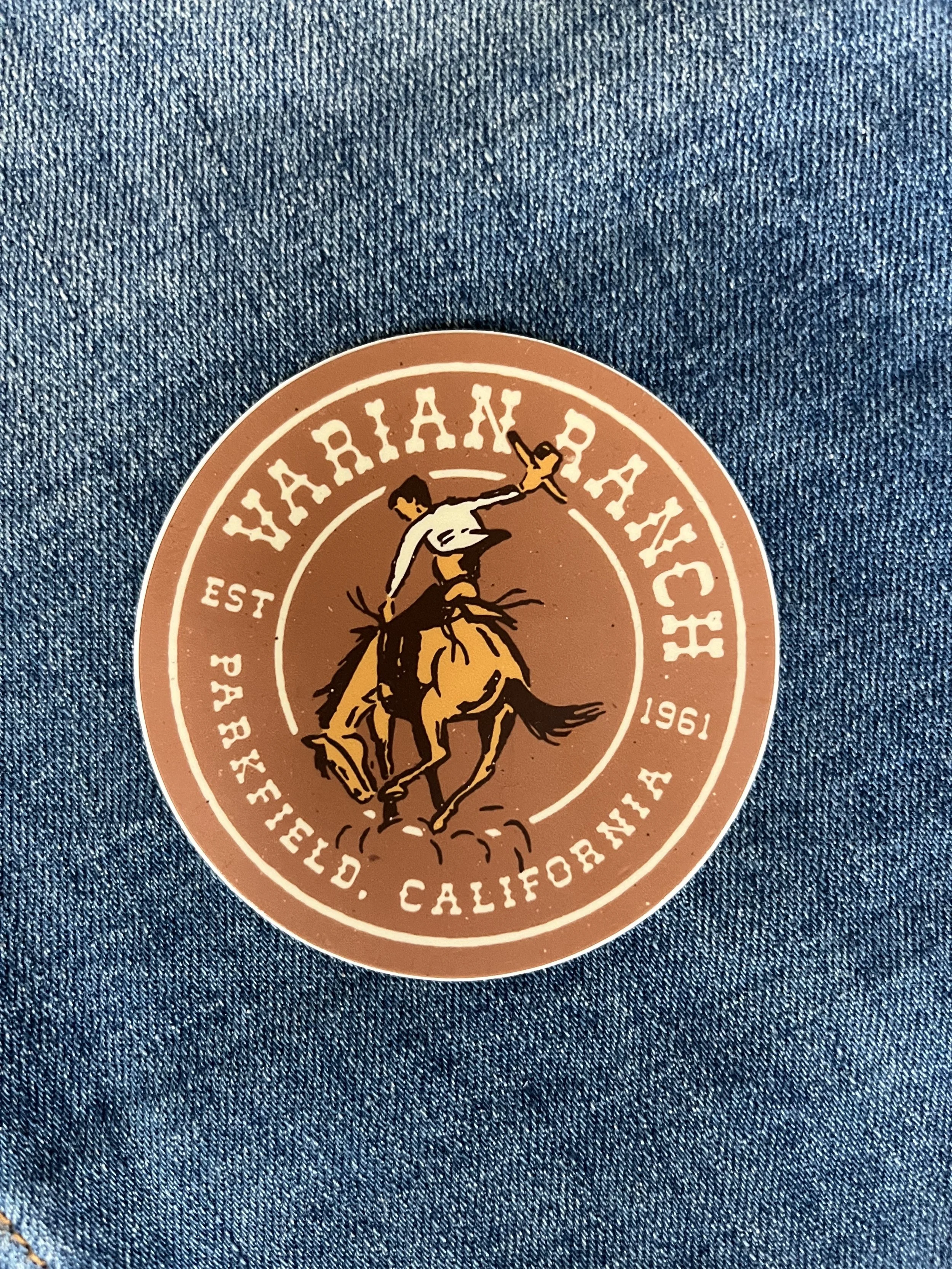 Varian Ranch Sticker