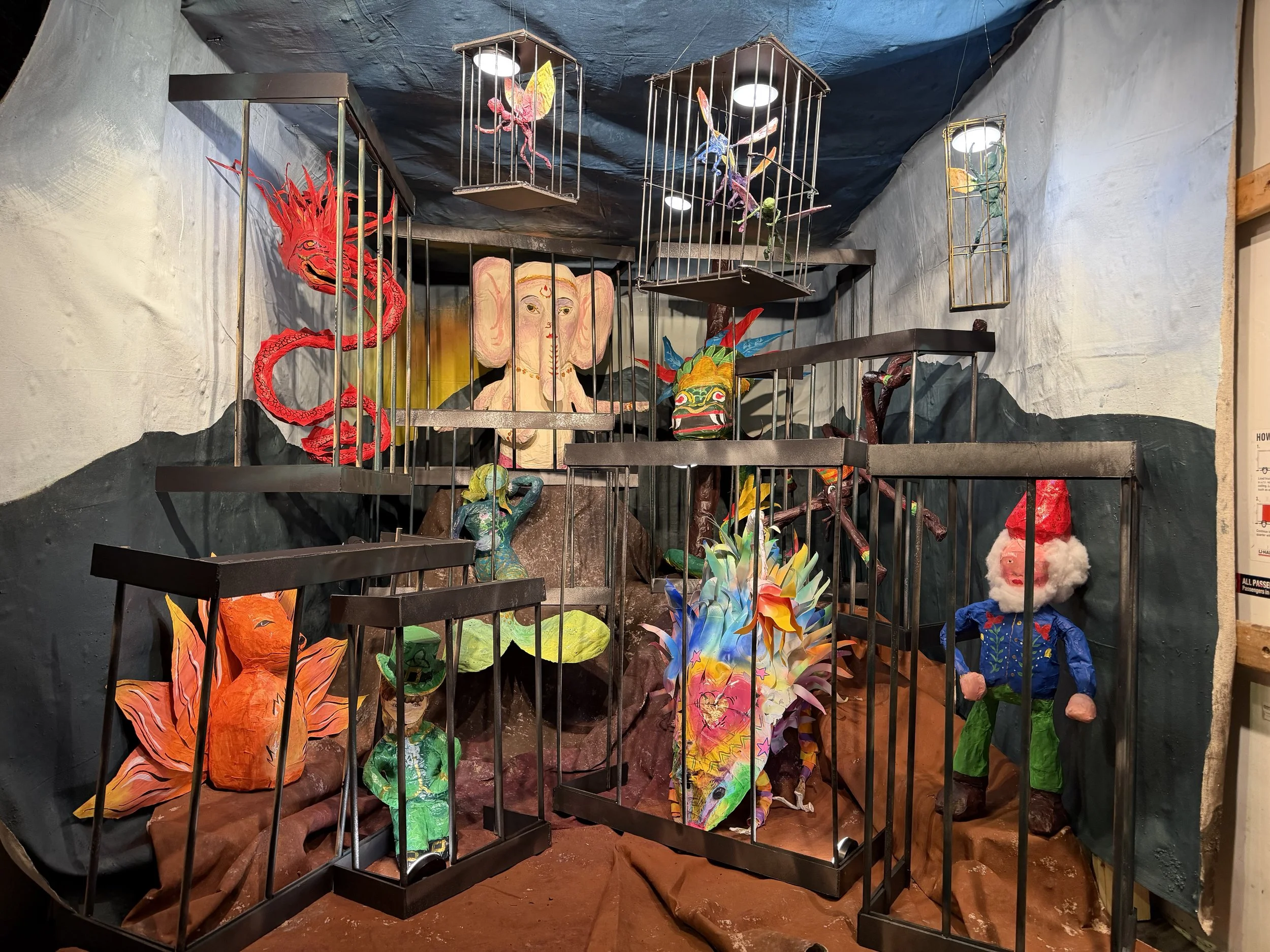 Installation, Out Of The Box Show, Firehouse Art Center