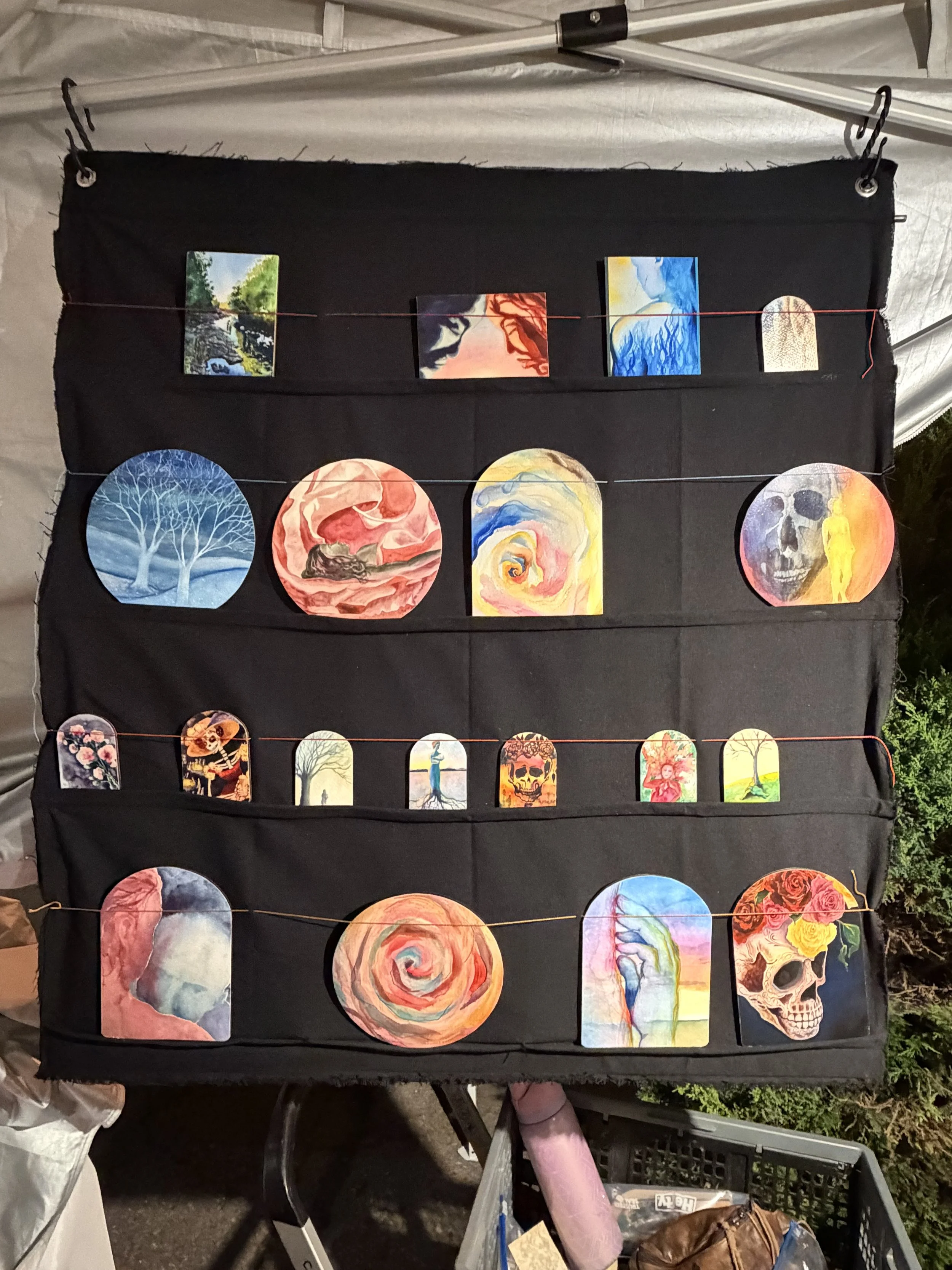 Vignettes!  Museum quality prints on wood panels.  