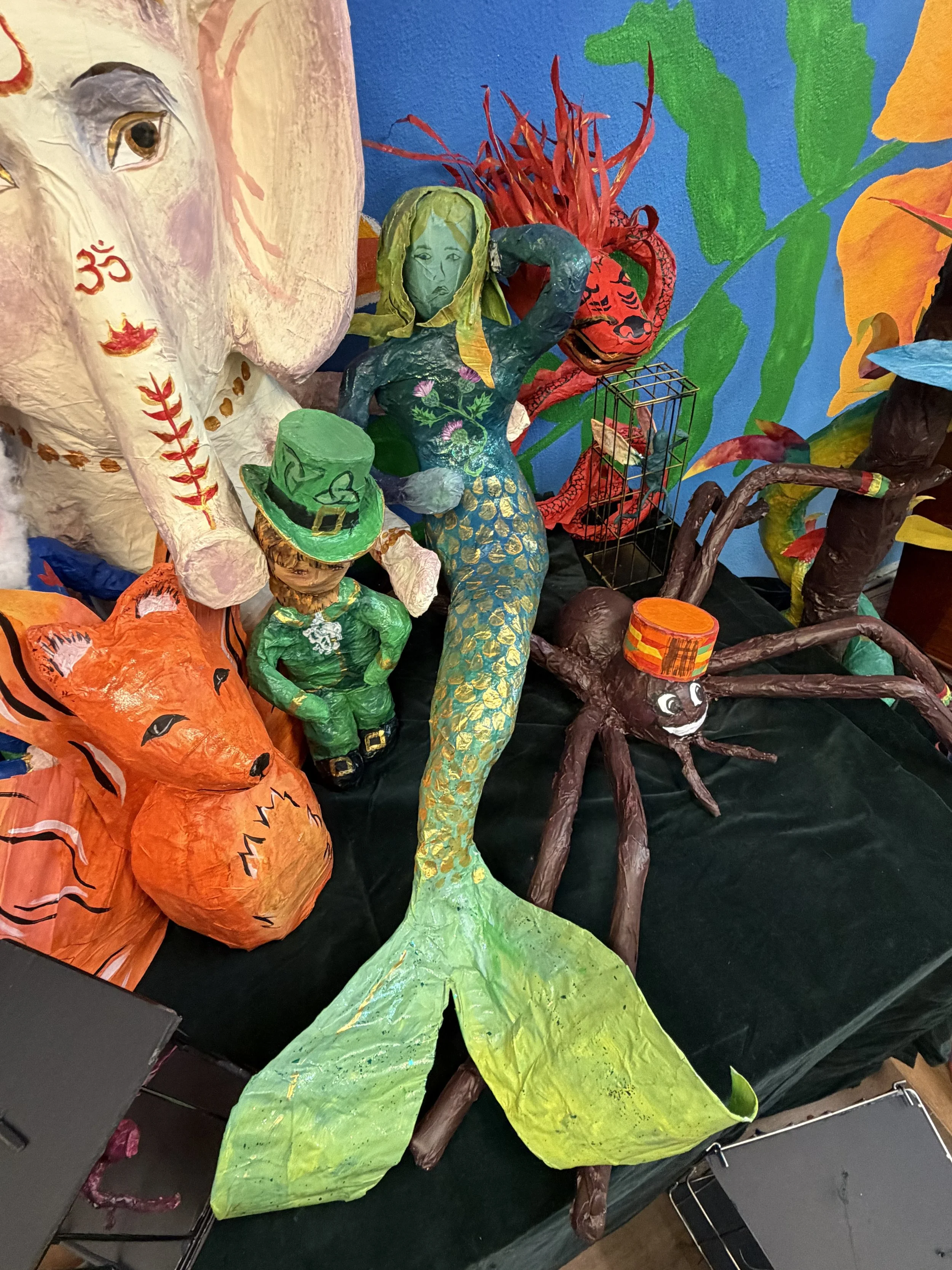 Papier Mâché Sculptures