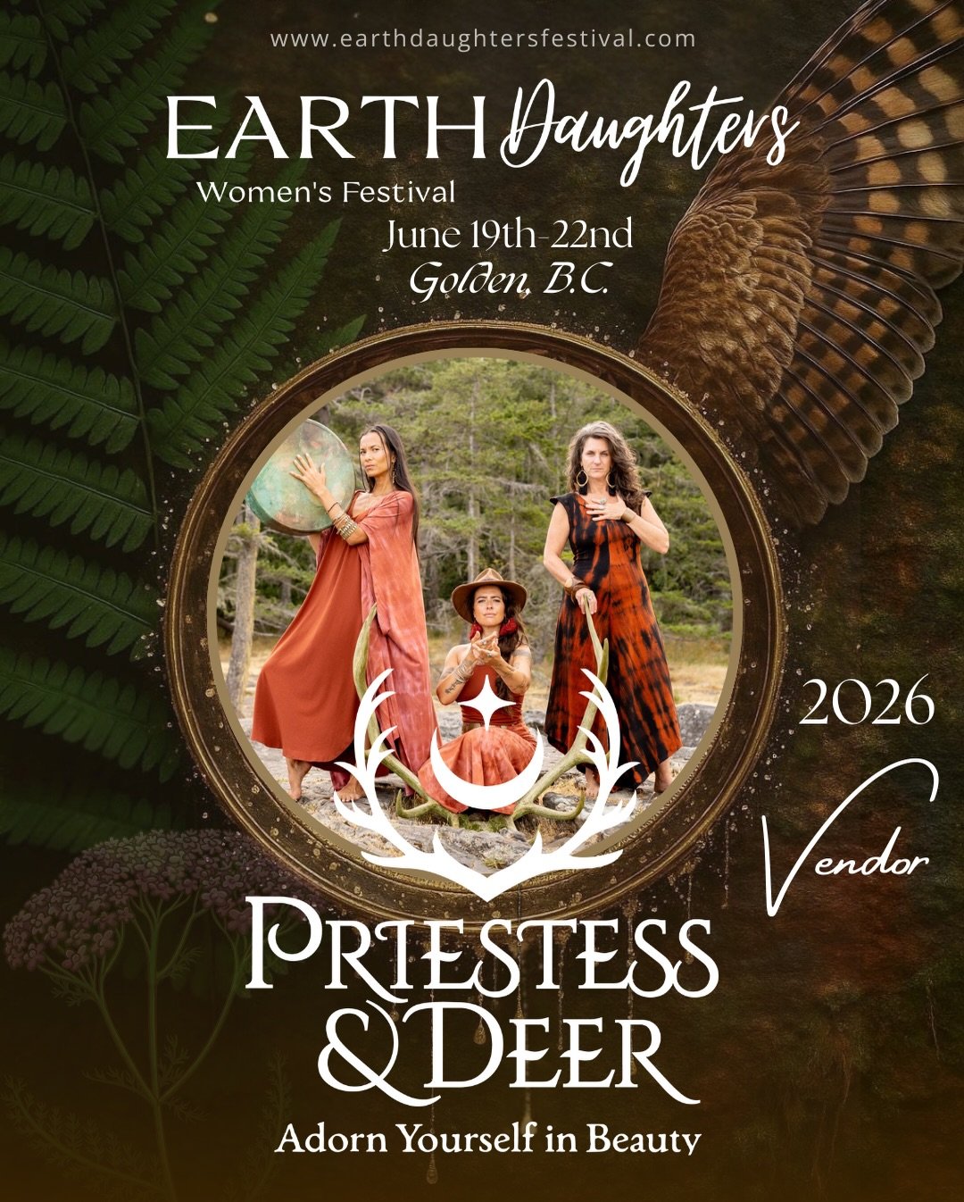 ❣️Feel taken care of, and come to life as you slip into these delicious garments. 
Beautiful clothes for all body types. 
Made with luscious all natural fibers. 

We are honoured to have them vend with us this year so you can all be adorned in this s