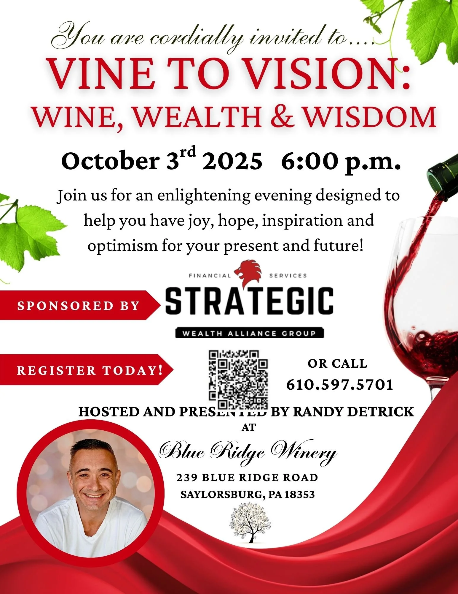 Vine to Vision: Wine, Wealth and Wisdom