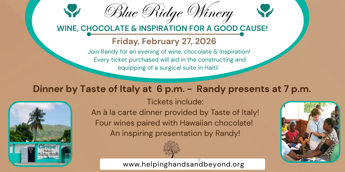 Wine, Chocolate, &amp; Inspiration For a Good Cause!