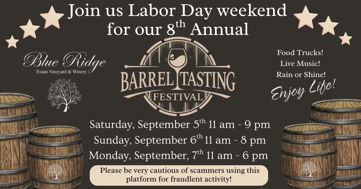 Labor Day Weekend Barrel Tasting Festival