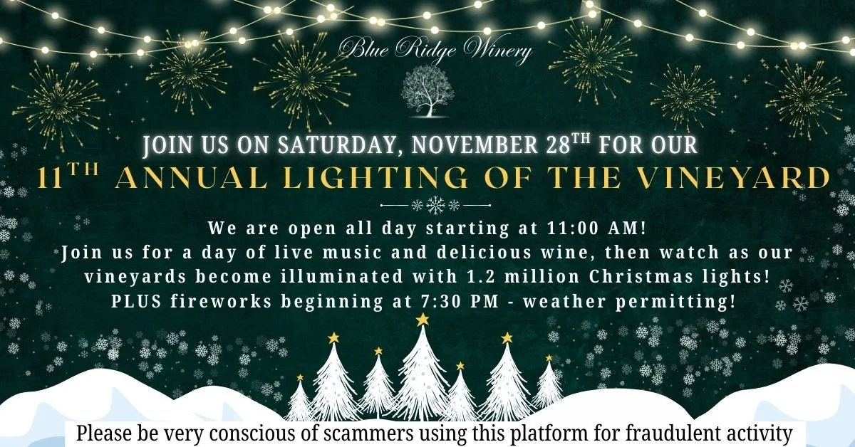 11th Annual Lighting of The Vineyards