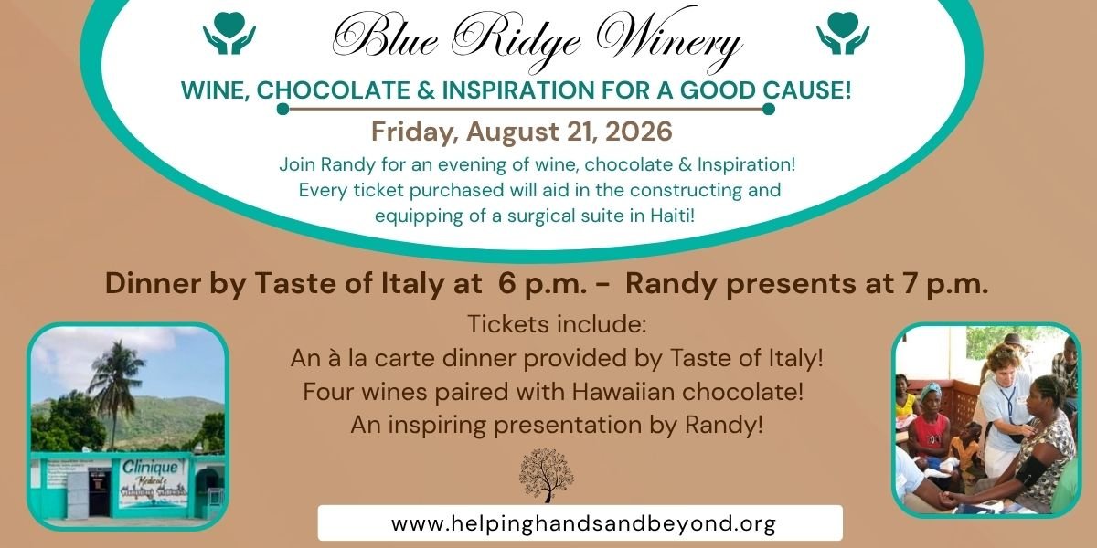Wine, Chocolate, &amp; Inspiration For a Good Cause