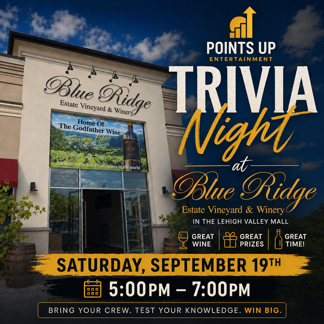 Trivia Night at the Lehigh Valley Mall Store