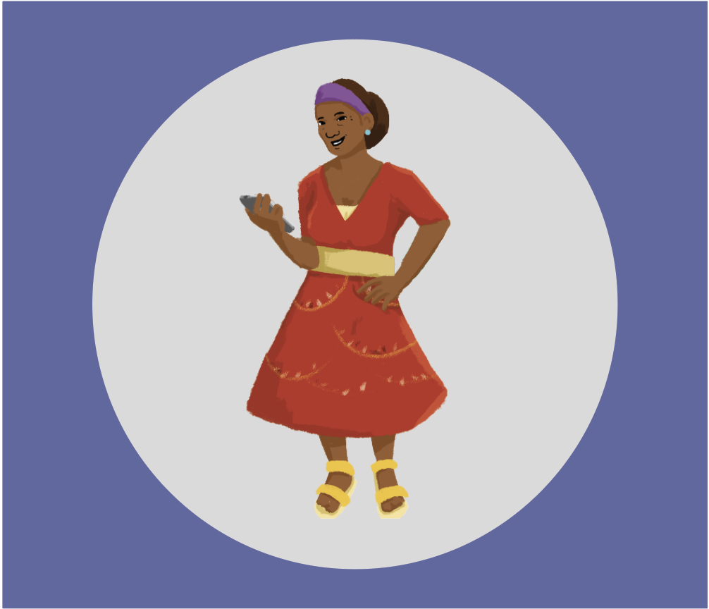 Hey Sister character Myriam