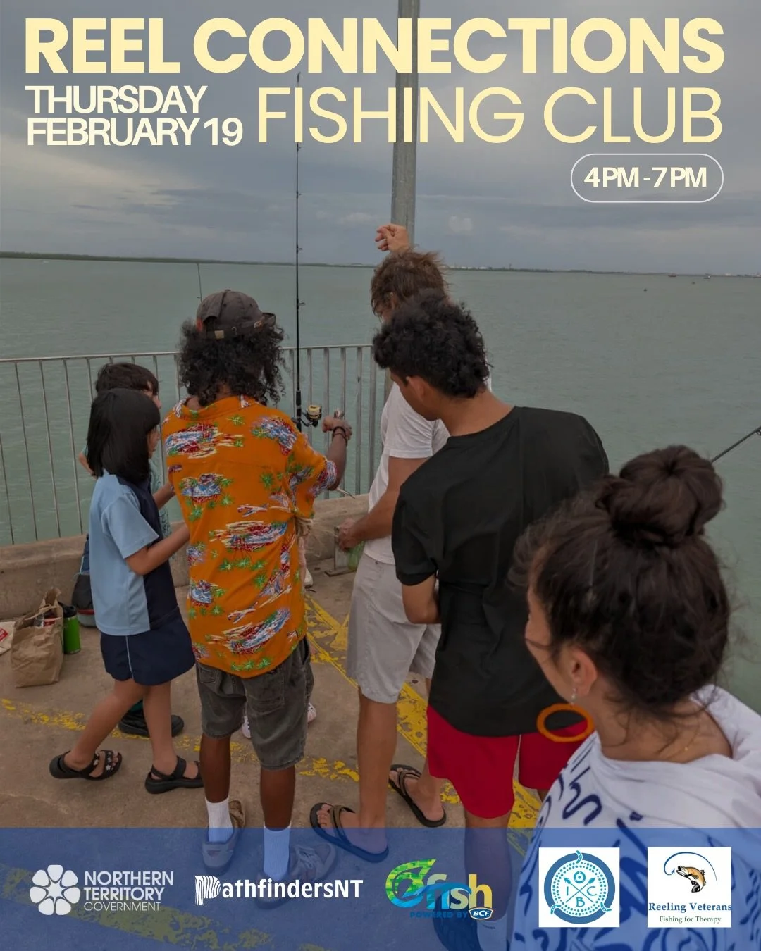 Ready to cast off? 🎣

Reel Connections Fishing Club is on tomorrow from 4 pm &mdash; Connect with new mates and register via the Rite 2 Rise platform 📥

Gear provided 🎒 Join us for a reel-y fun time! 🙌