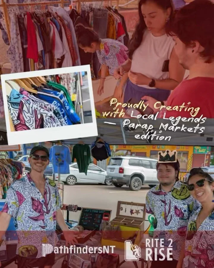 We&rsquo;re proud to be introducing the&nbsp;next wave of young entrepreneurs! 🙌

Our participant&nbsp;Jay&nbsp;made his mark at&nbsp;Parap Markets&nbsp;with his stunning handcrafted goods, while we teamed up with the legends at&nbsp;@thisiscolorama