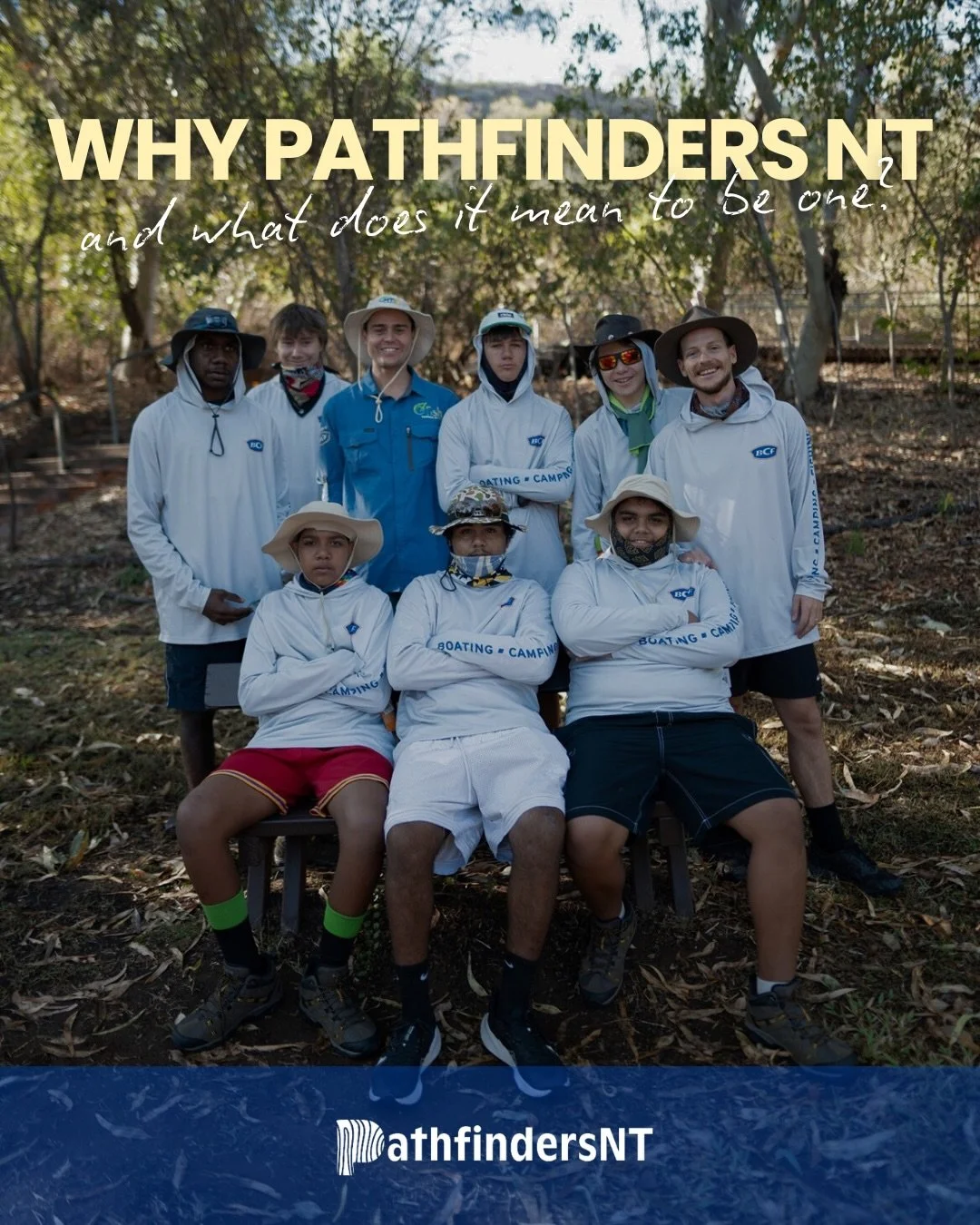 THIS IS US 💙

We want to show up for our young people in the NT and empower them to be the best versions of themselves.

Being a Pathfinder means navigating through challenges with resilience but knowing when to ask for help.

This is why we do what