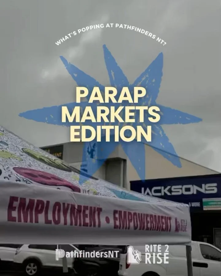 What&rsquo;s poppin&rsquo; at Parap Markets? Pathfinders NT edition 👏

Swipe to learn more and come down to support youth business and collaboration 💙 

SATURDAY &bull; 8AM - 2PM 🤝