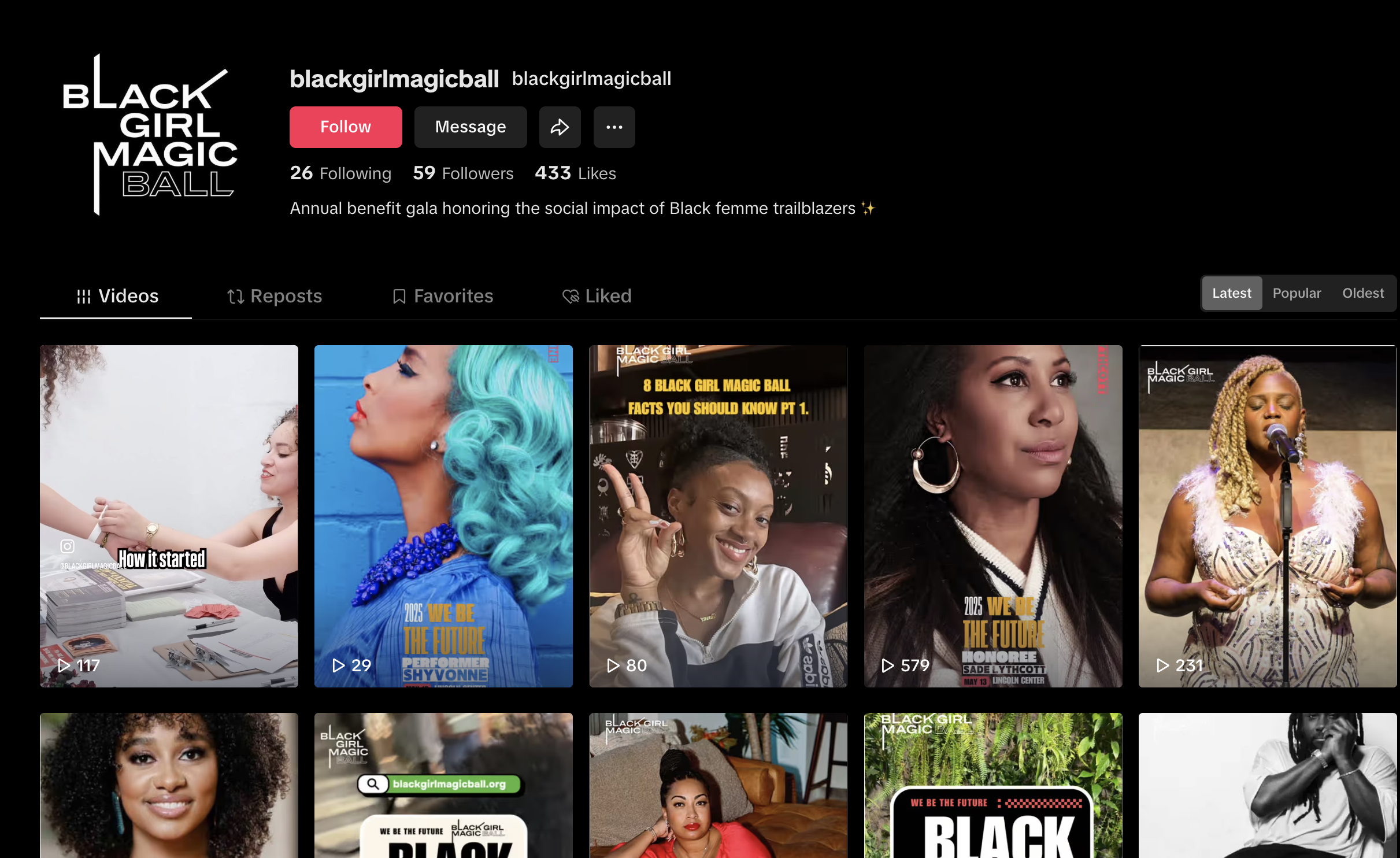 Black Girl Magic Ball YouTube Snapshot