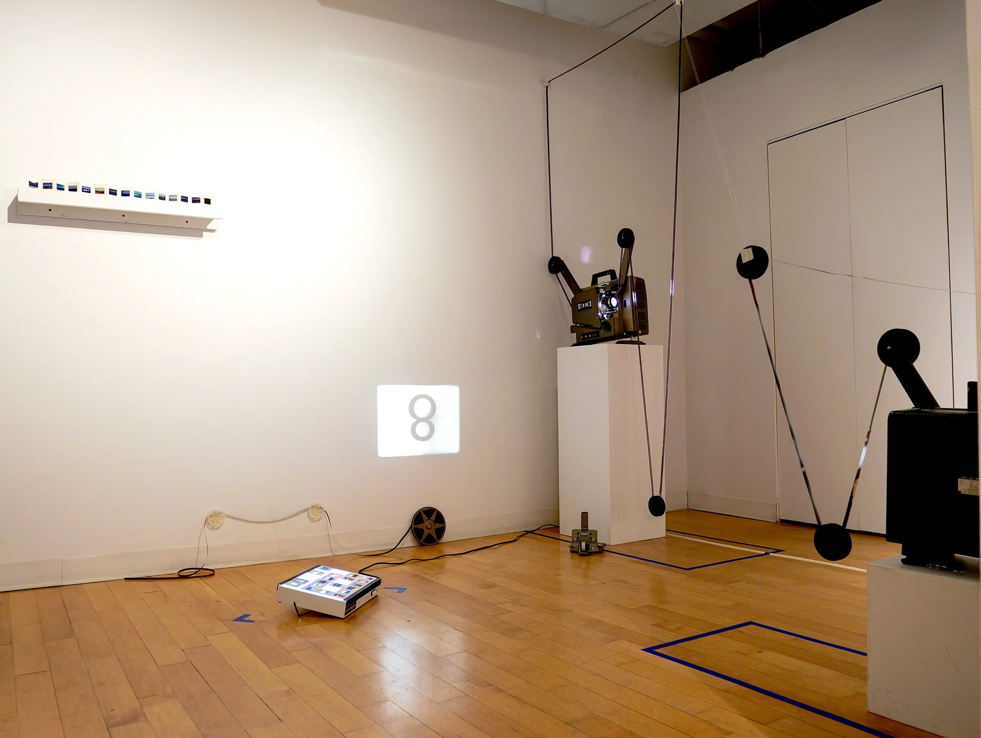 Yue Hua, One Attempt to Measure Time, mixed media, analog film, 2026
