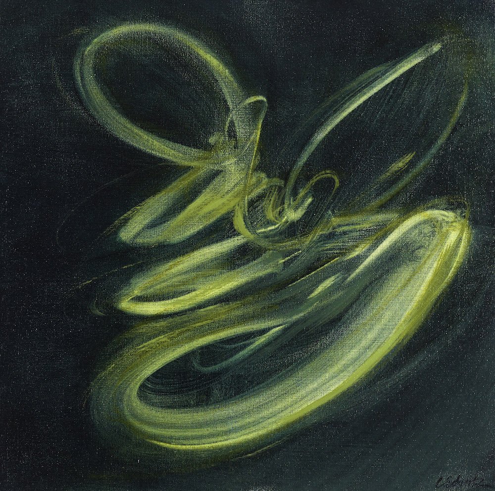 Verdant Emergence II, oil on canvas
